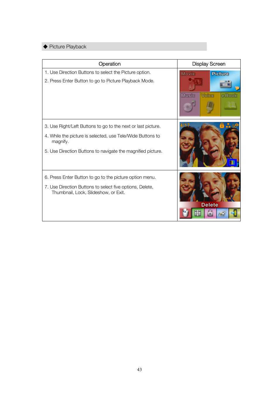 Toshiba Camileo User Manual | Page 43 / 61
