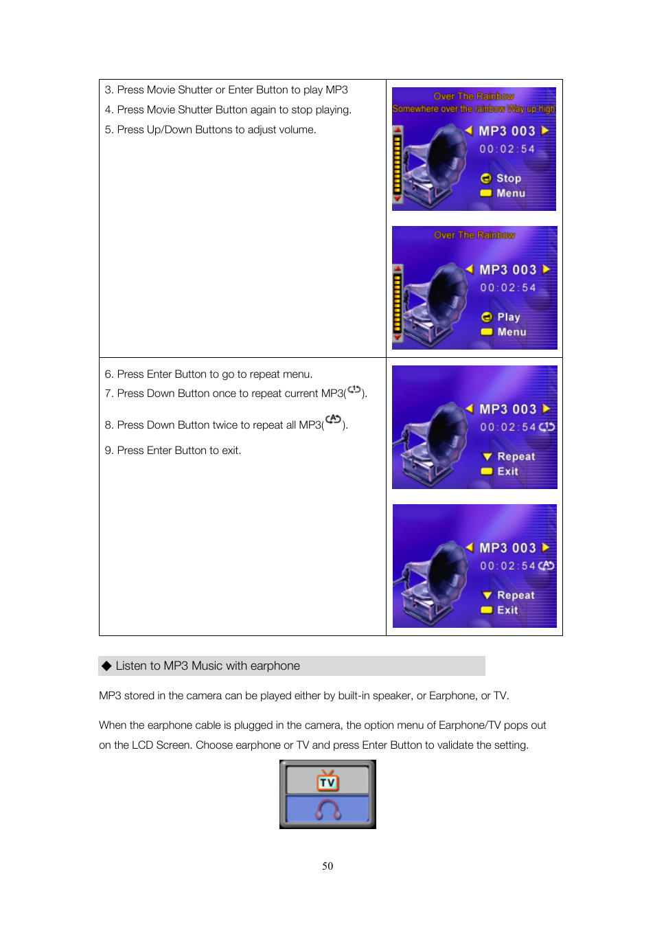 Toshiba Camileo User Manual | Page 50 / 61