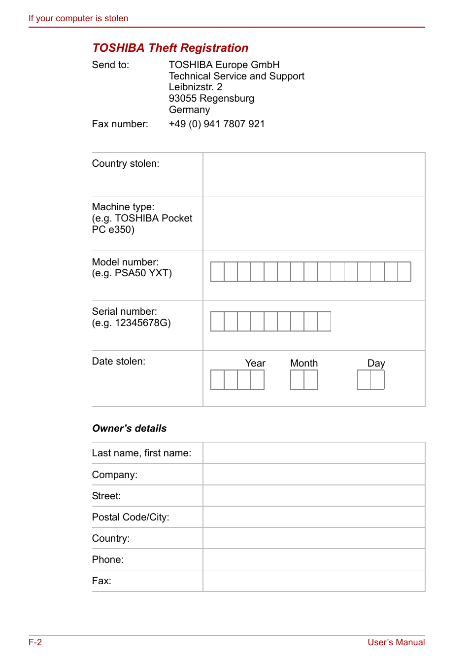 Toshiba Satellite Pro U200 User Manual | Page 216 / 236