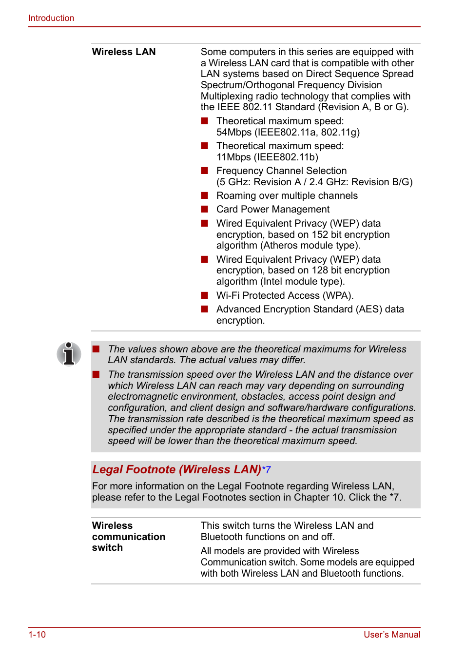 Toshiba Satellite Pro U200 User Manual | Page 30 / 236