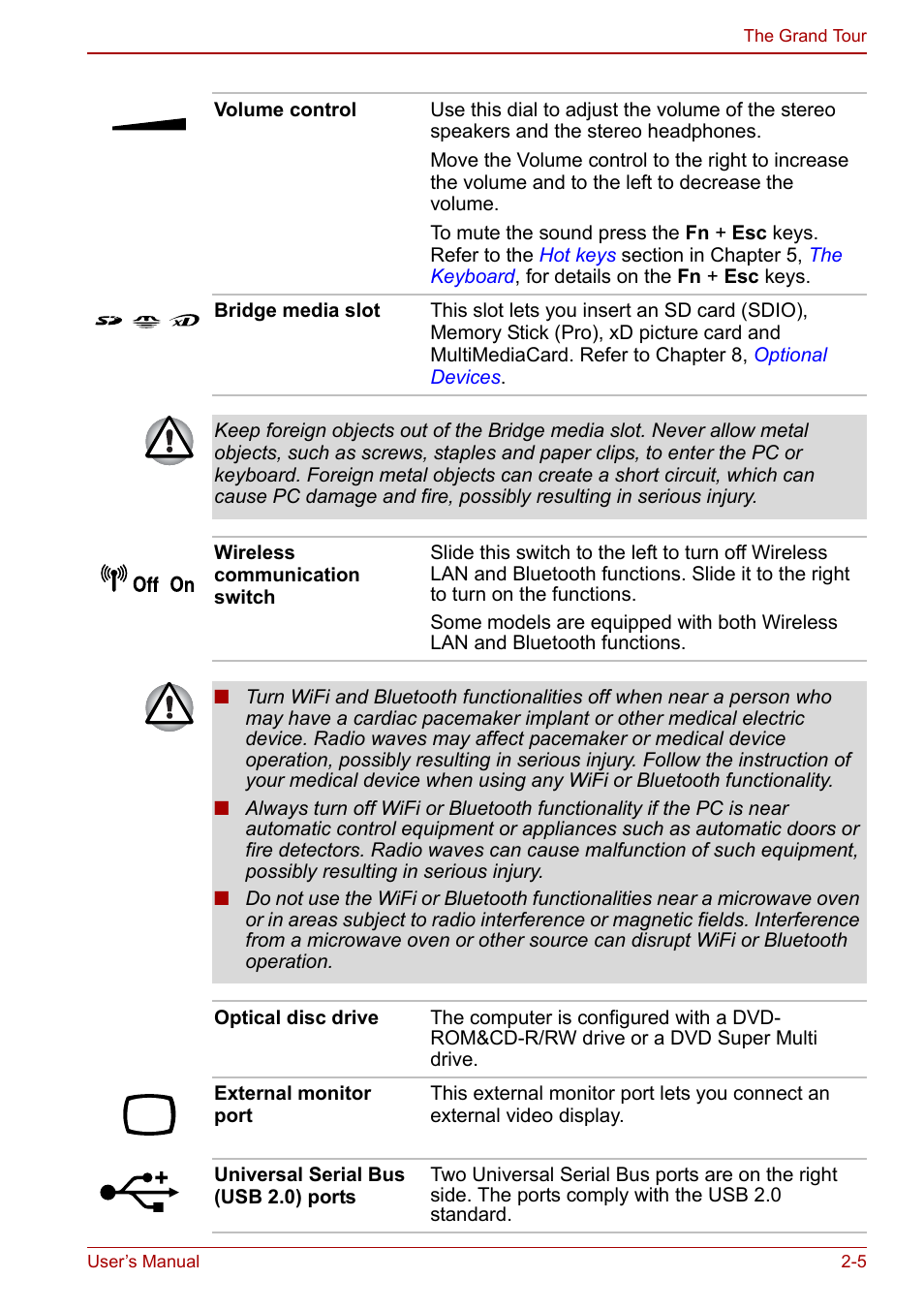 Toshiba Satellite Pro U200 User Manual | Page 43 / 236