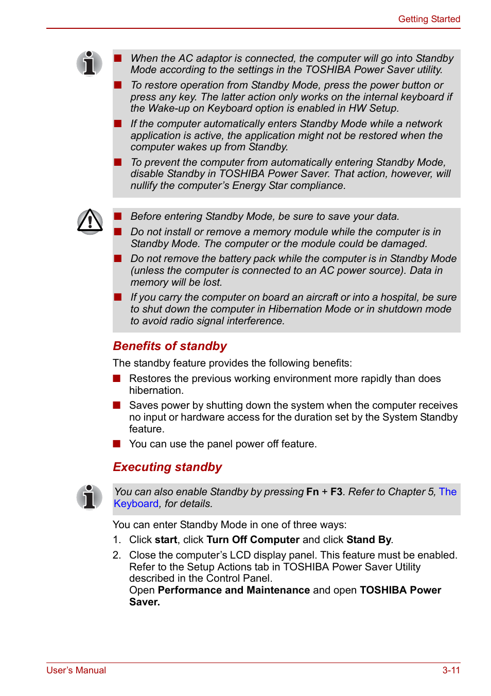 Toshiba Satellite Pro U200 User Manual | Page 63 / 236