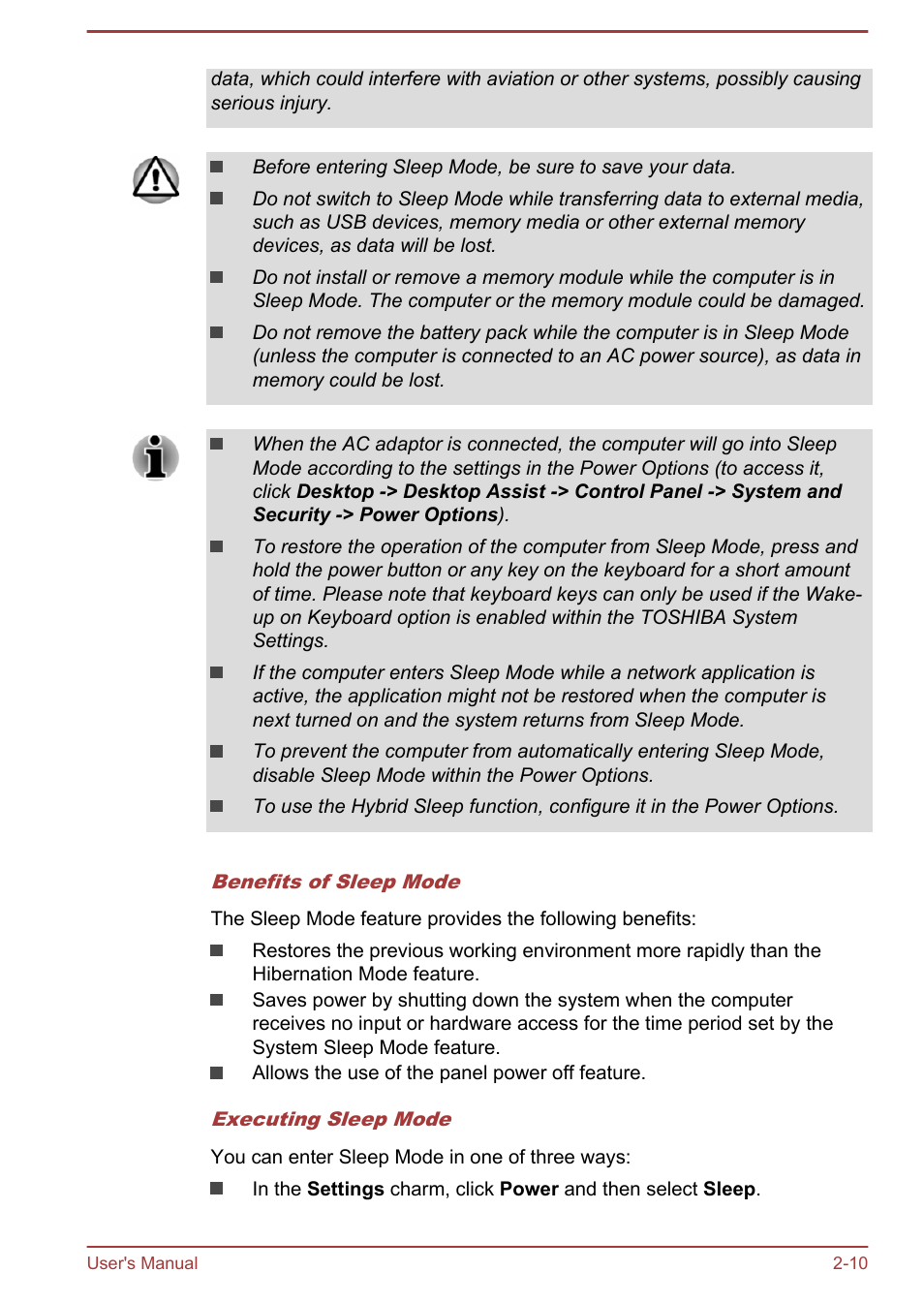 Toshiba Satellite Pro A50-A User Manual | Page 32 / 165