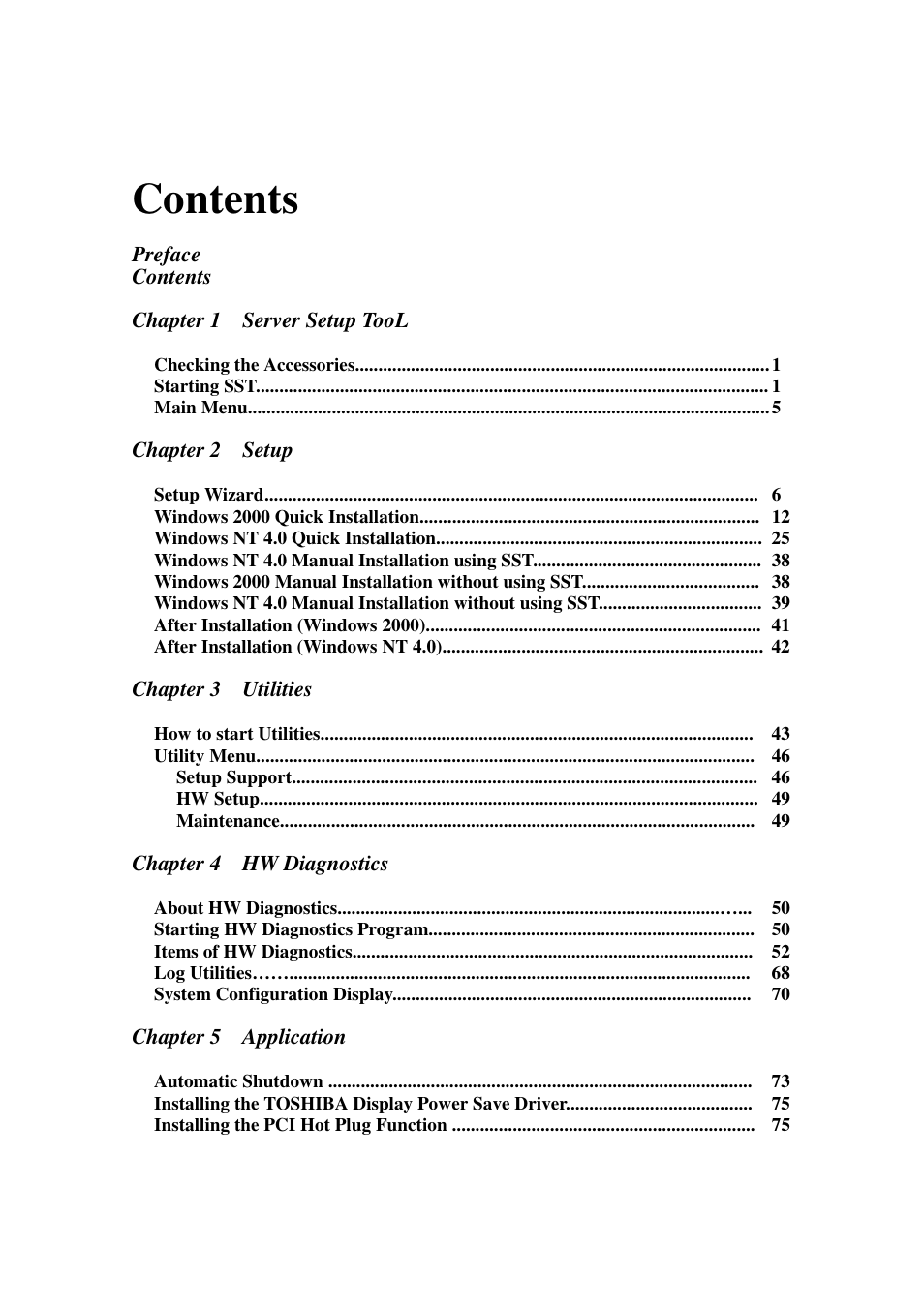 Toshiba Magnia 7100 User Manual | Page 3 / 89