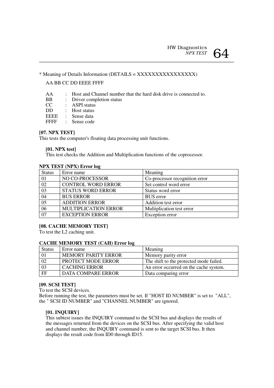 Toshiba Magnia 7100 User Manual | Page 76 / 89