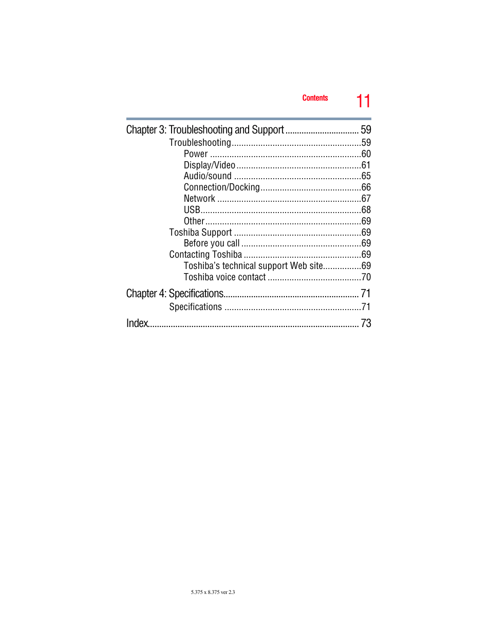 Toshiba Dynadock Wireless U User Manual | Page 11 / 76