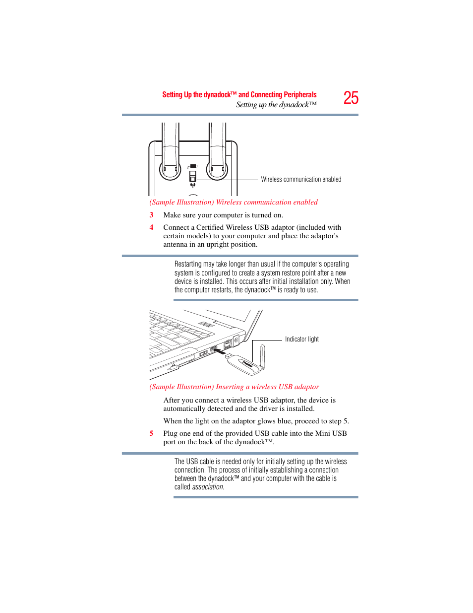 Toshiba Dynadock Wireless U User Manual | Page 25 / 76