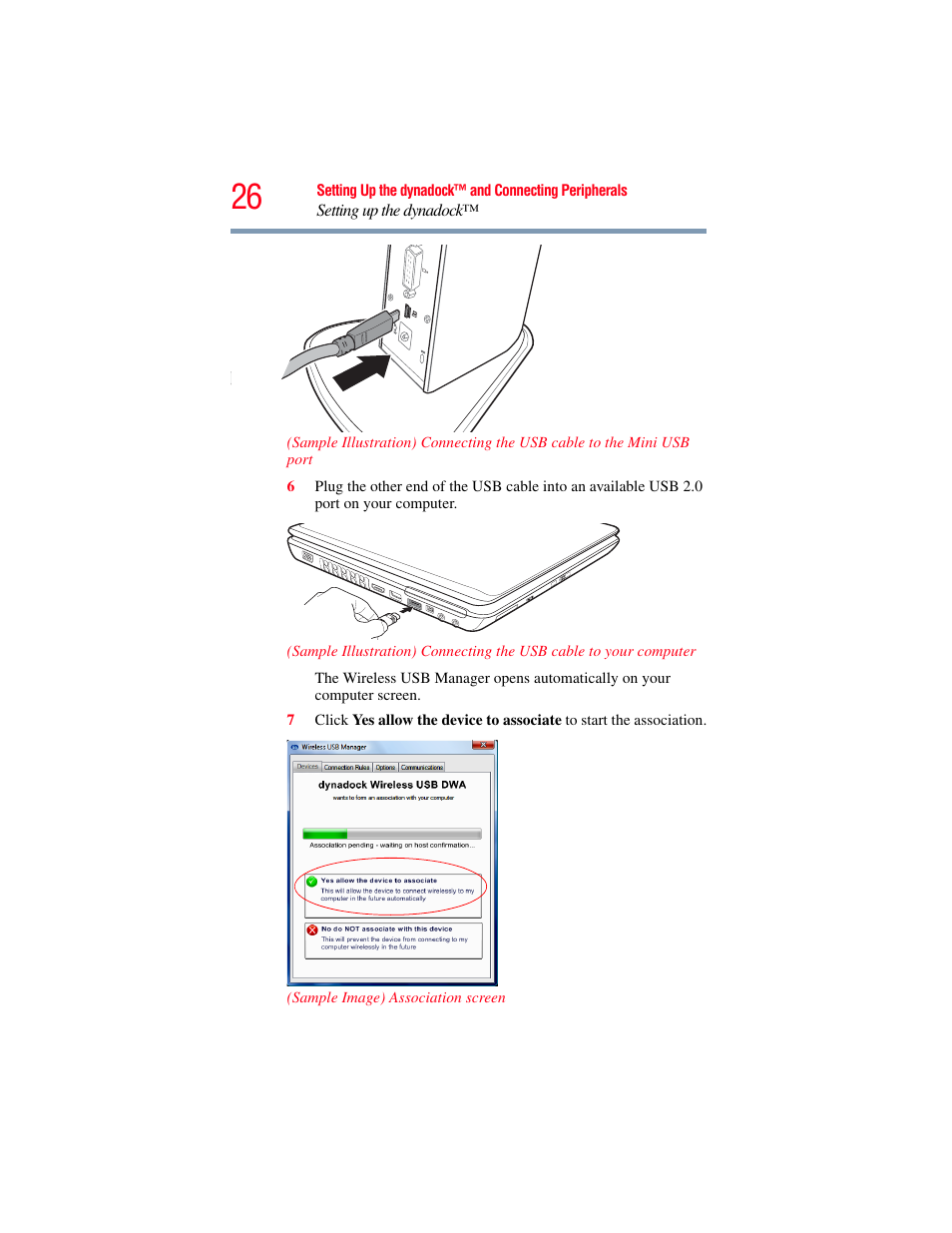 Toshiba Dynadock Wireless U User Manual | Page 26 / 76