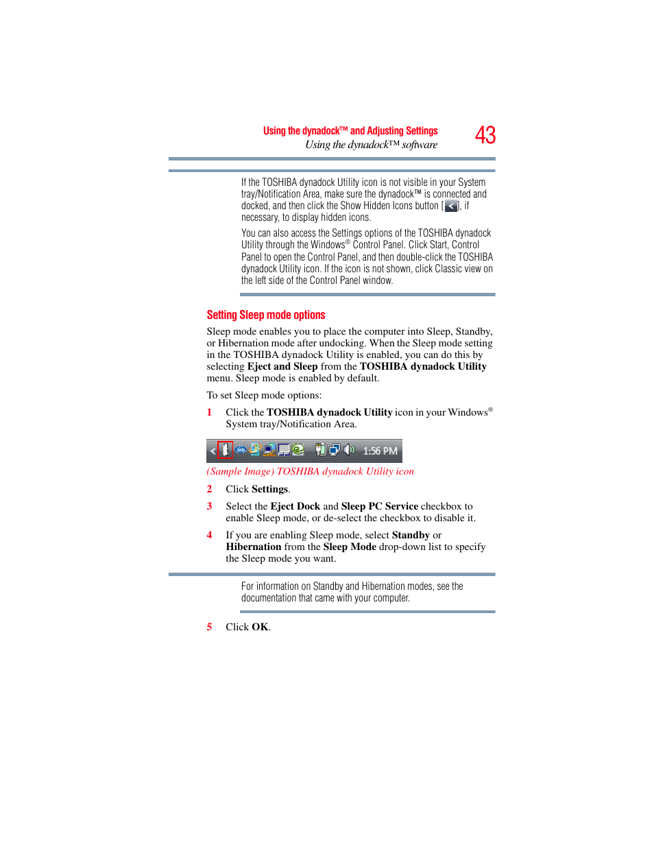 Toshiba Dynadock Wireless U User Manual | Page 43 / 76