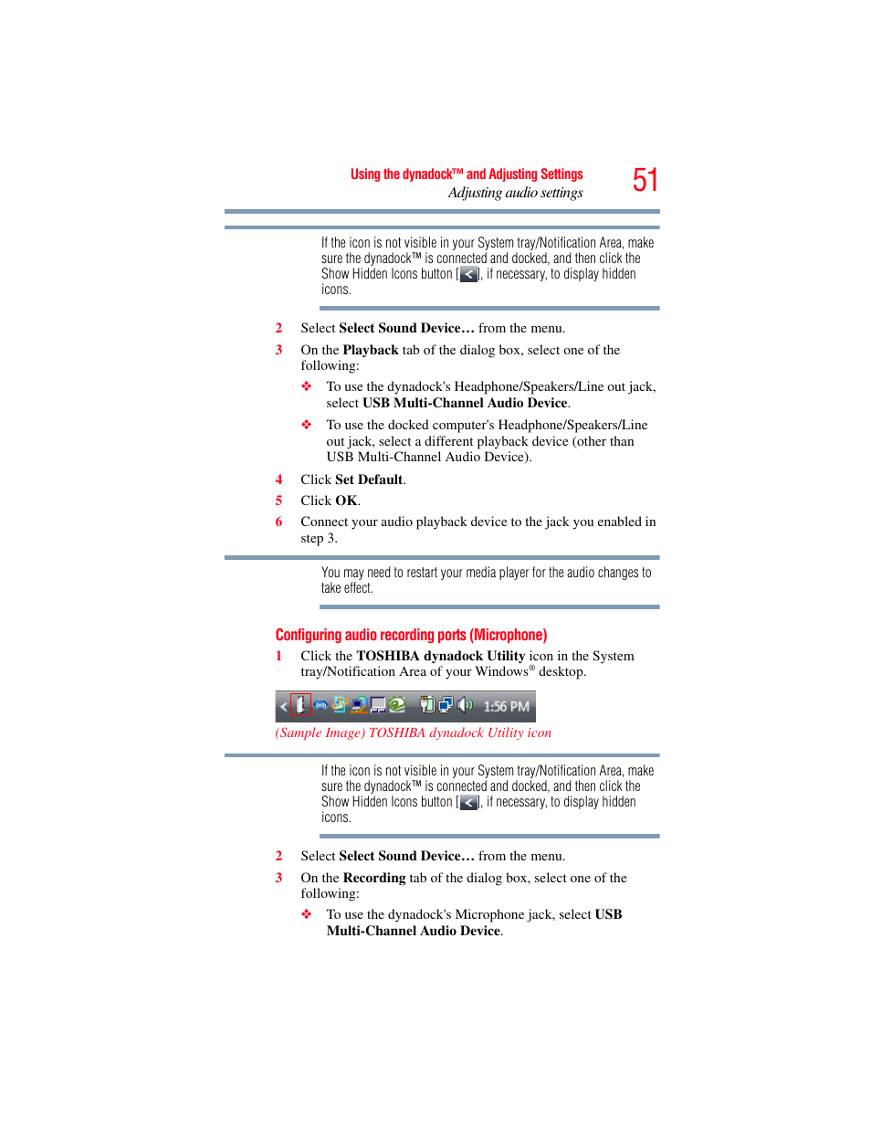 Toshiba Dynadock Wireless U User Manual | Page 51 / 76