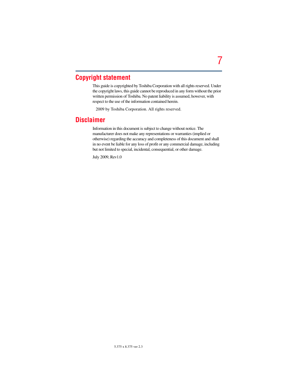 Toshiba Dynadock Wireless U User Manual | Page 7 / 76