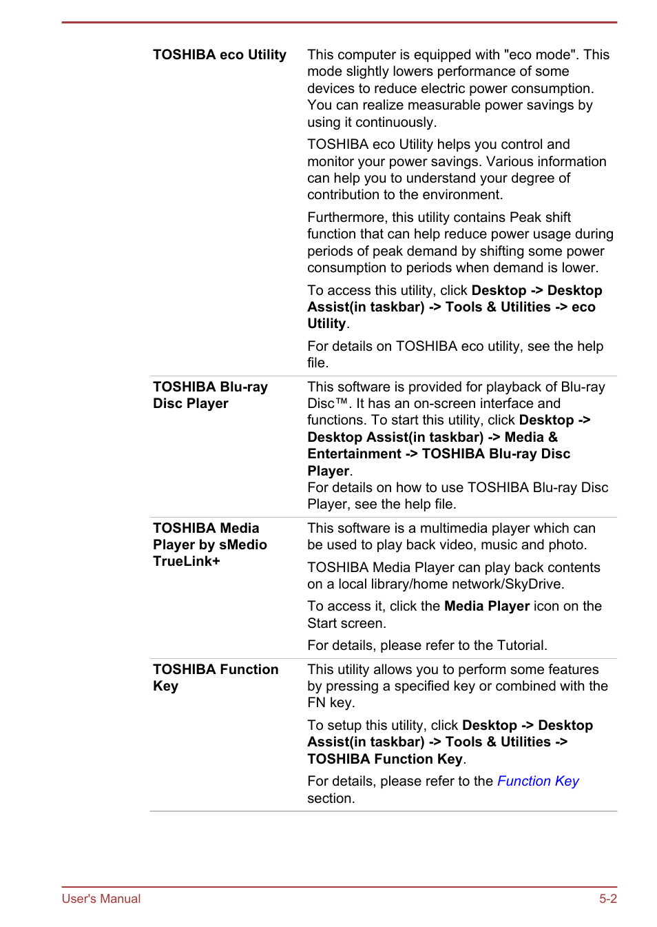 Toshiba Satellite L830 User Manual | Page 103 / 144