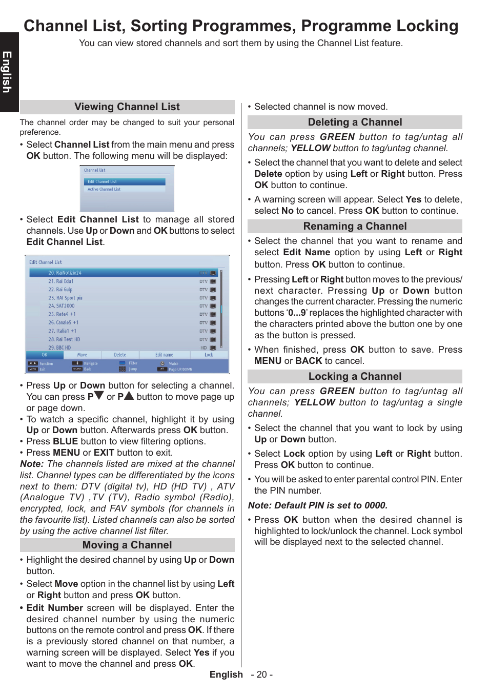 English | Toshiba L3455 User Manual | Page 21 / 54