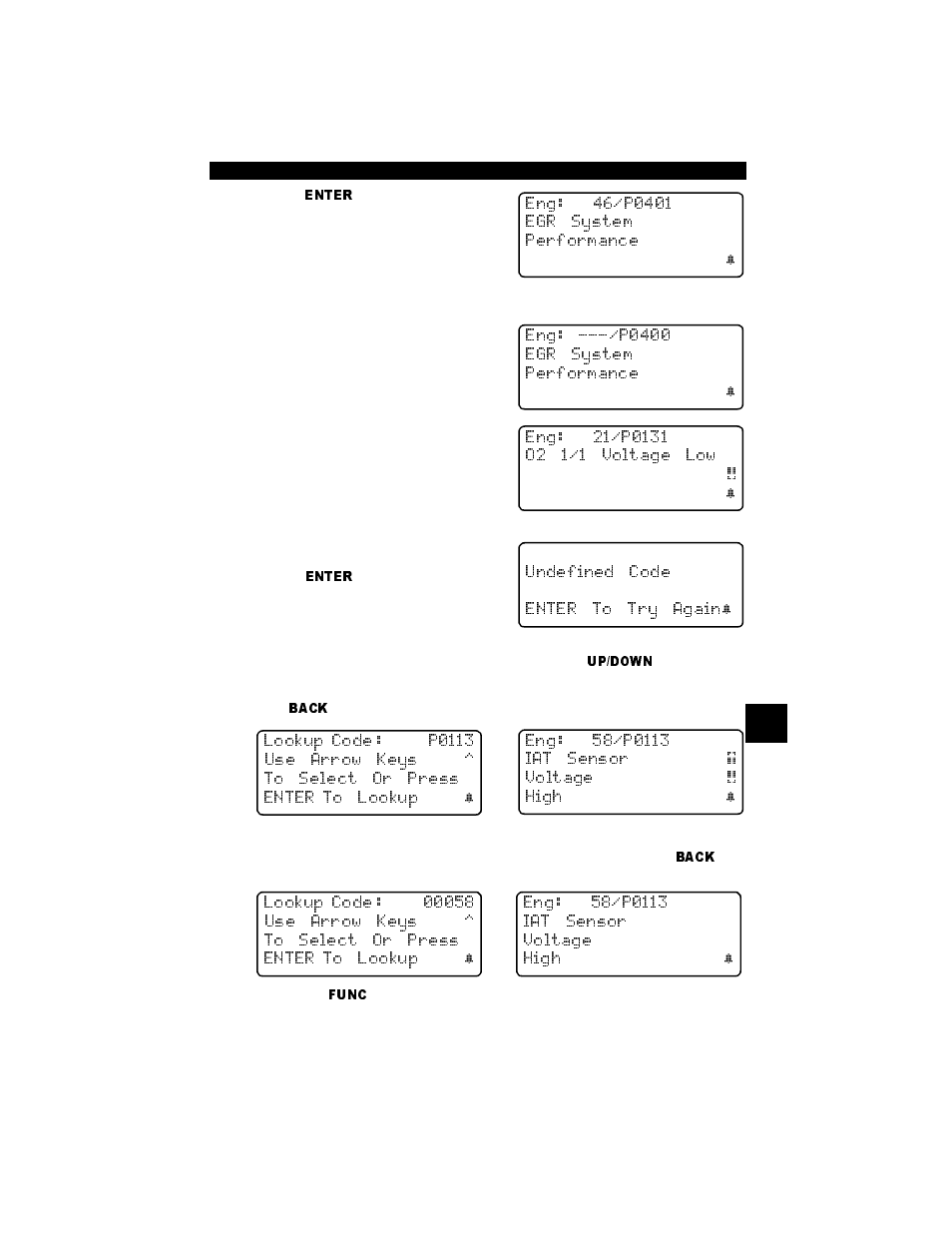 Actron Professional Enhanced Scan Tool 9640A User Manual | Page 101 / 126