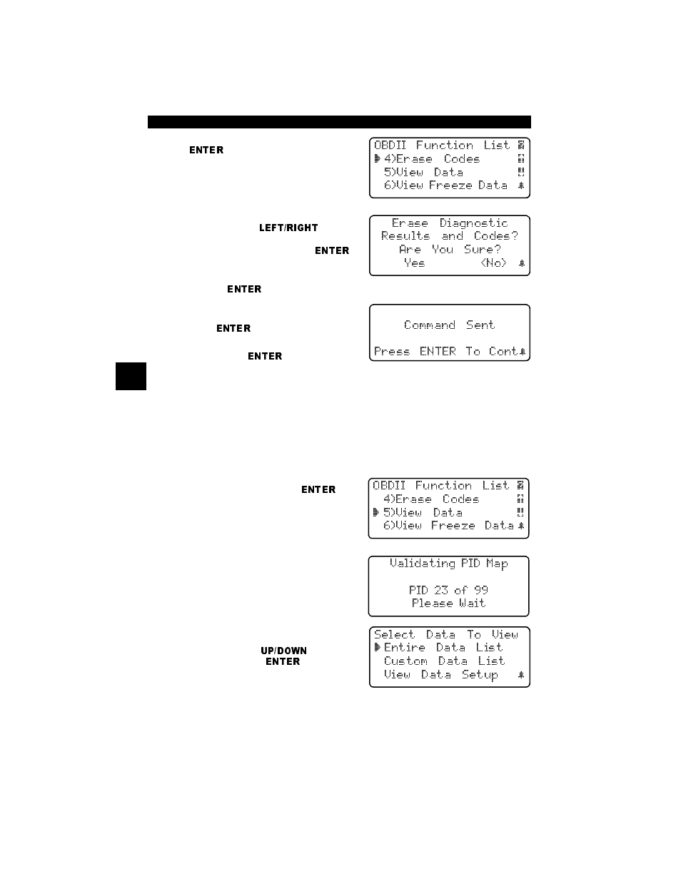 View data, View data -4 | Actron Professional Enhanced Scan Tool 9640A User Manual | Page 36 / 126