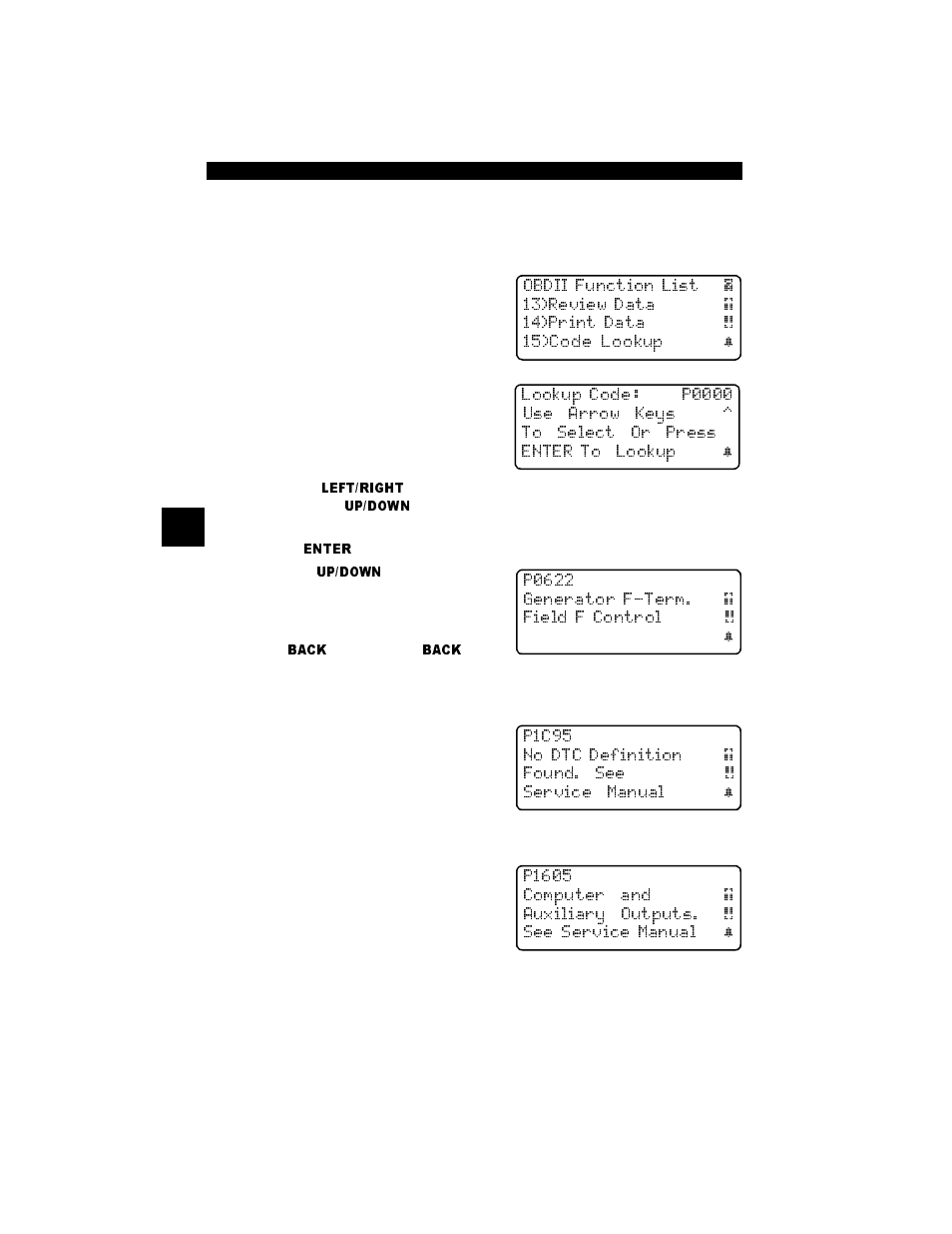 Code lookup, Code lookup -14, 4 4 code lookup | Actron Professional Enhanced Scan Tool 9640A User Manual | Page 46 / 126