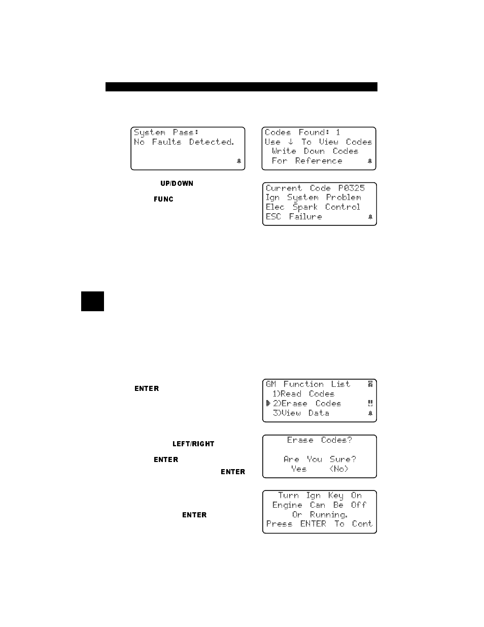 Erase codes, Erase codes -2 | Actron Professional Enhanced Scan Tool 9640A User Manual | Page 48 / 126