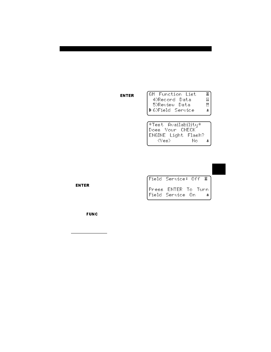 Koeo procedure | Actron Professional Enhanced Scan Tool 9640A User Manual | Page 53 / 126