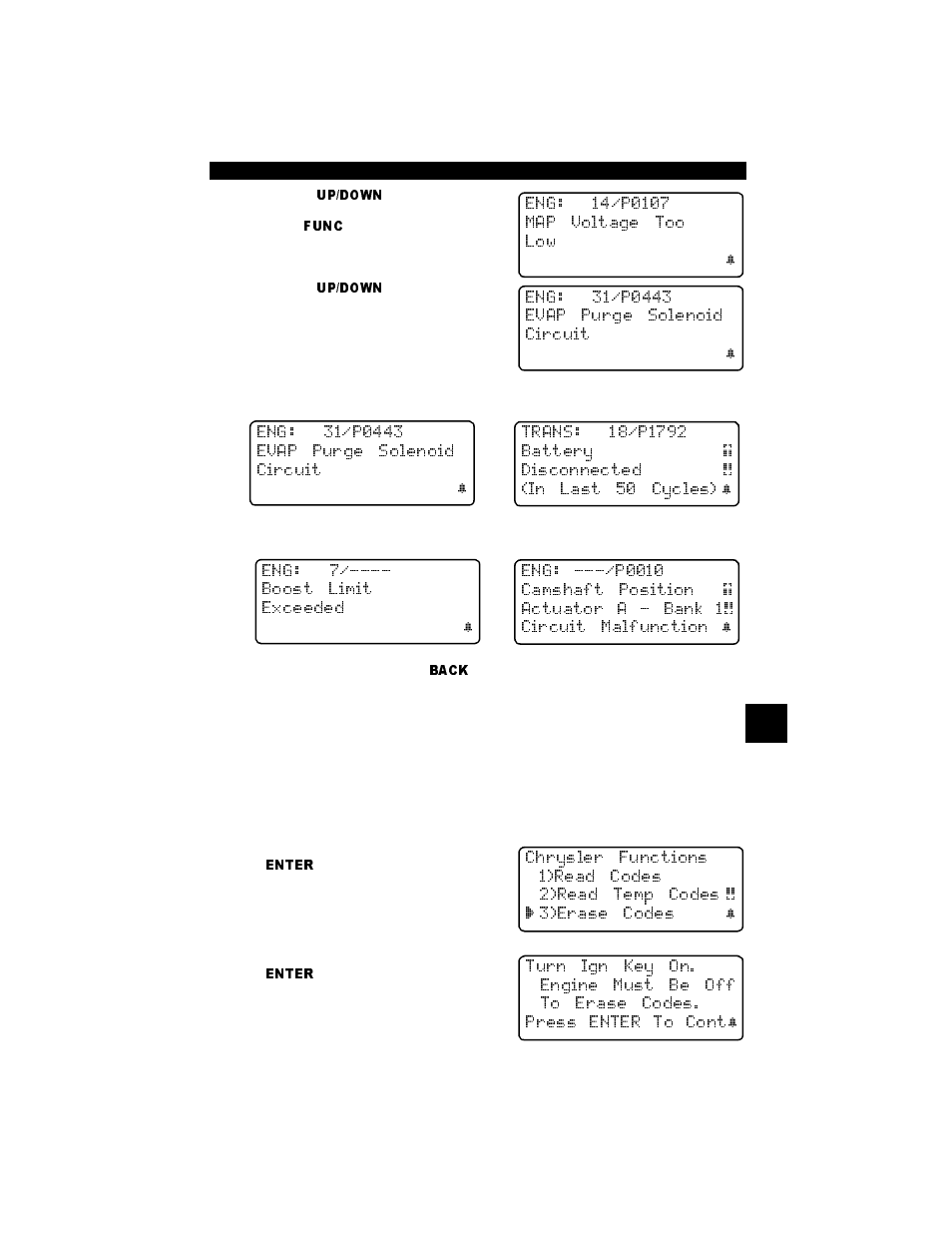 Erase codes, Erase codes -3 | Actron Professional Enhanced Scan Tool 9640A User Manual | Page 91 / 126