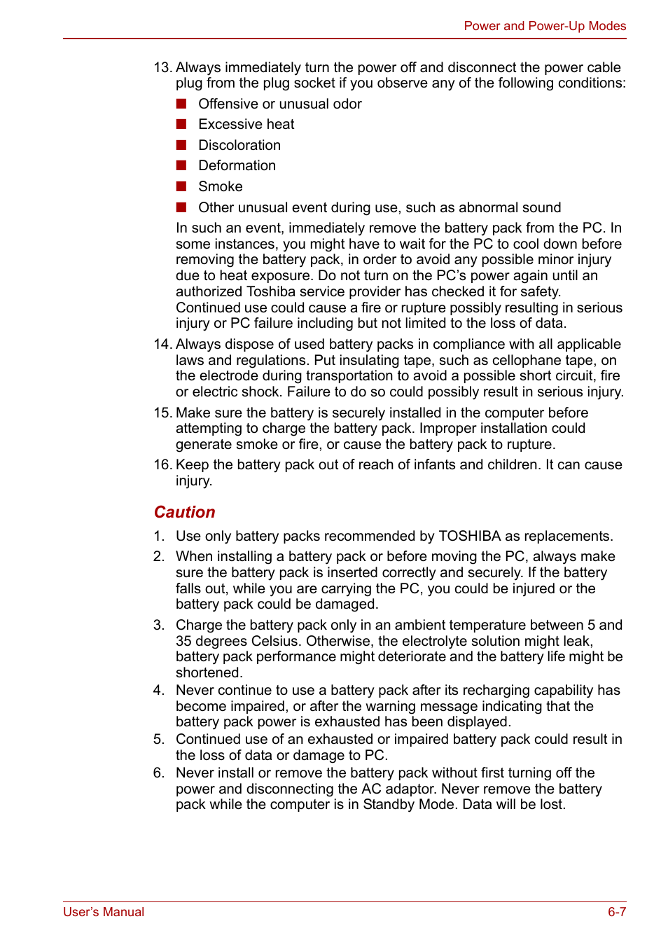 Toshiba Satellite U200 User Manual | Page 125 / 234