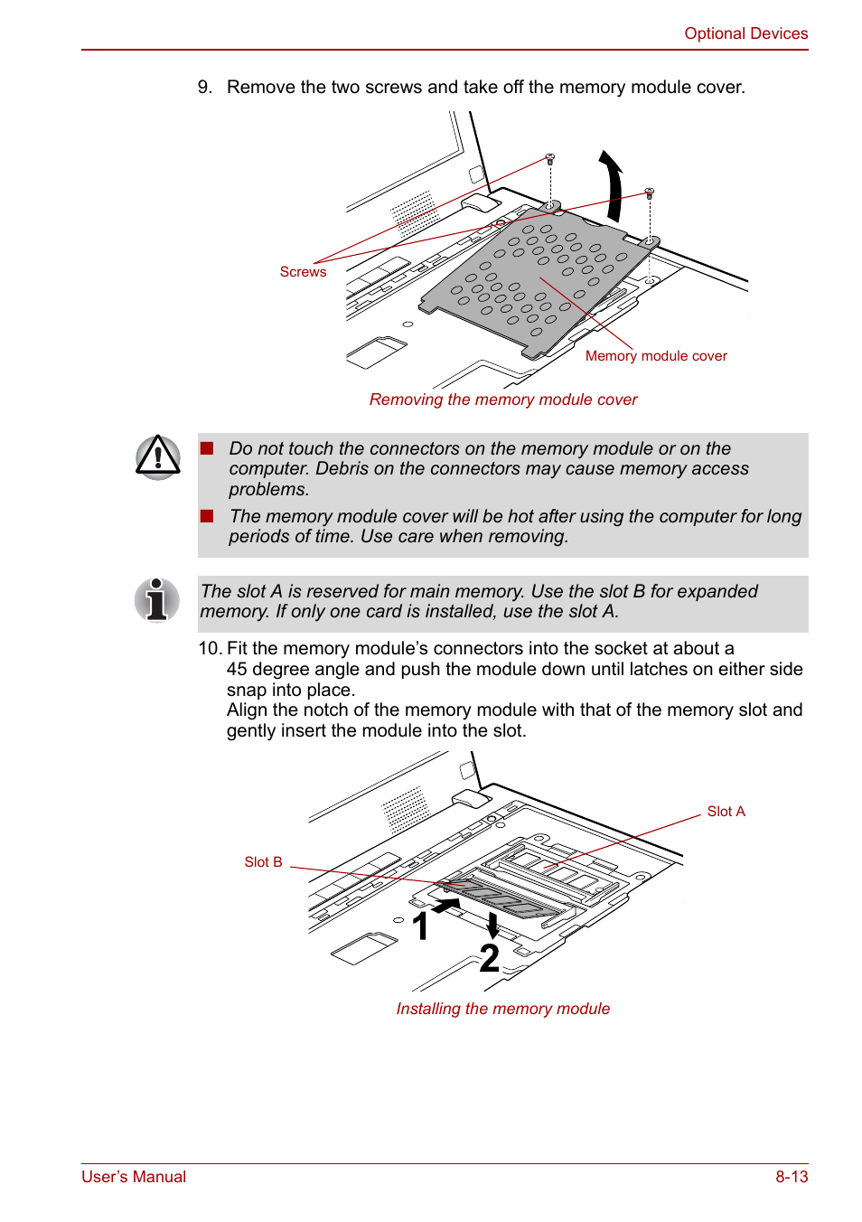 Toshiba Satellite U200 User Manual | Page 159 / 234