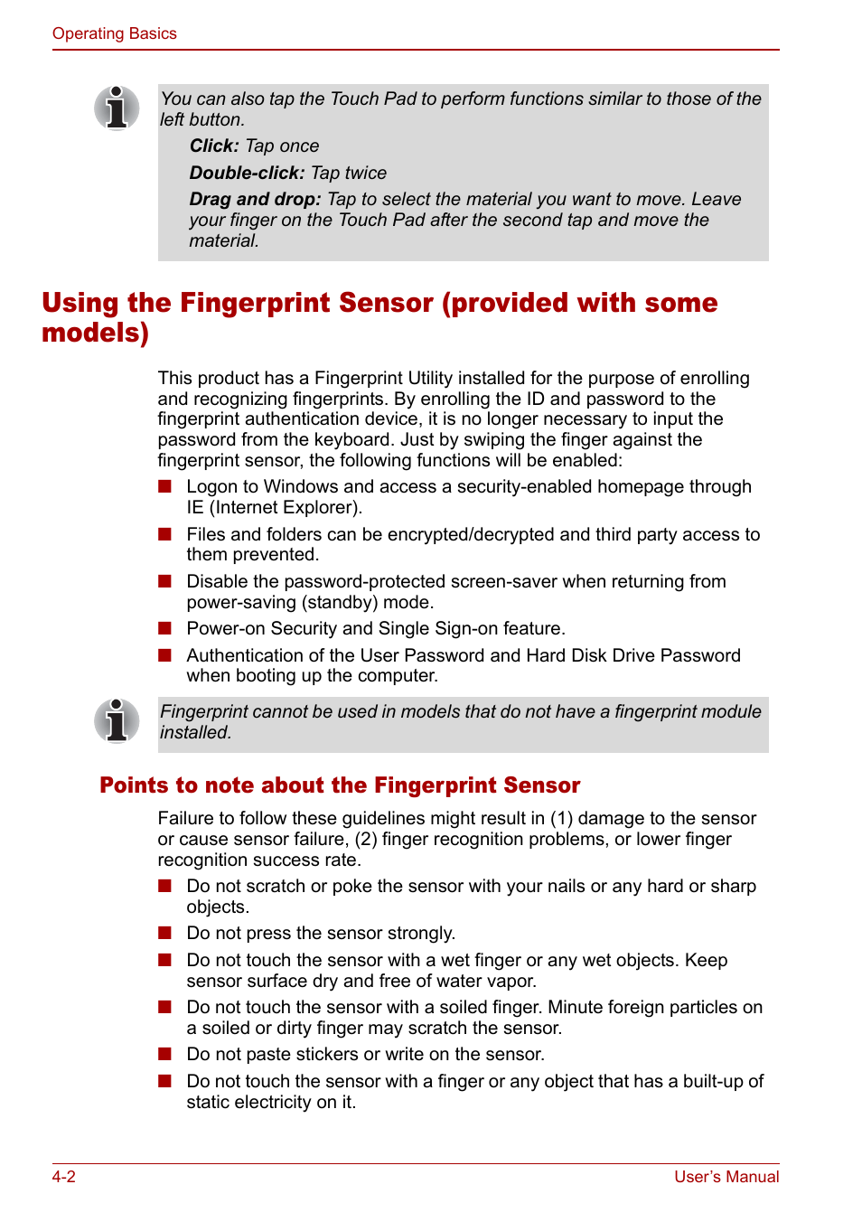 Toshiba Satellite U200 User Manual | Page 70 / 234