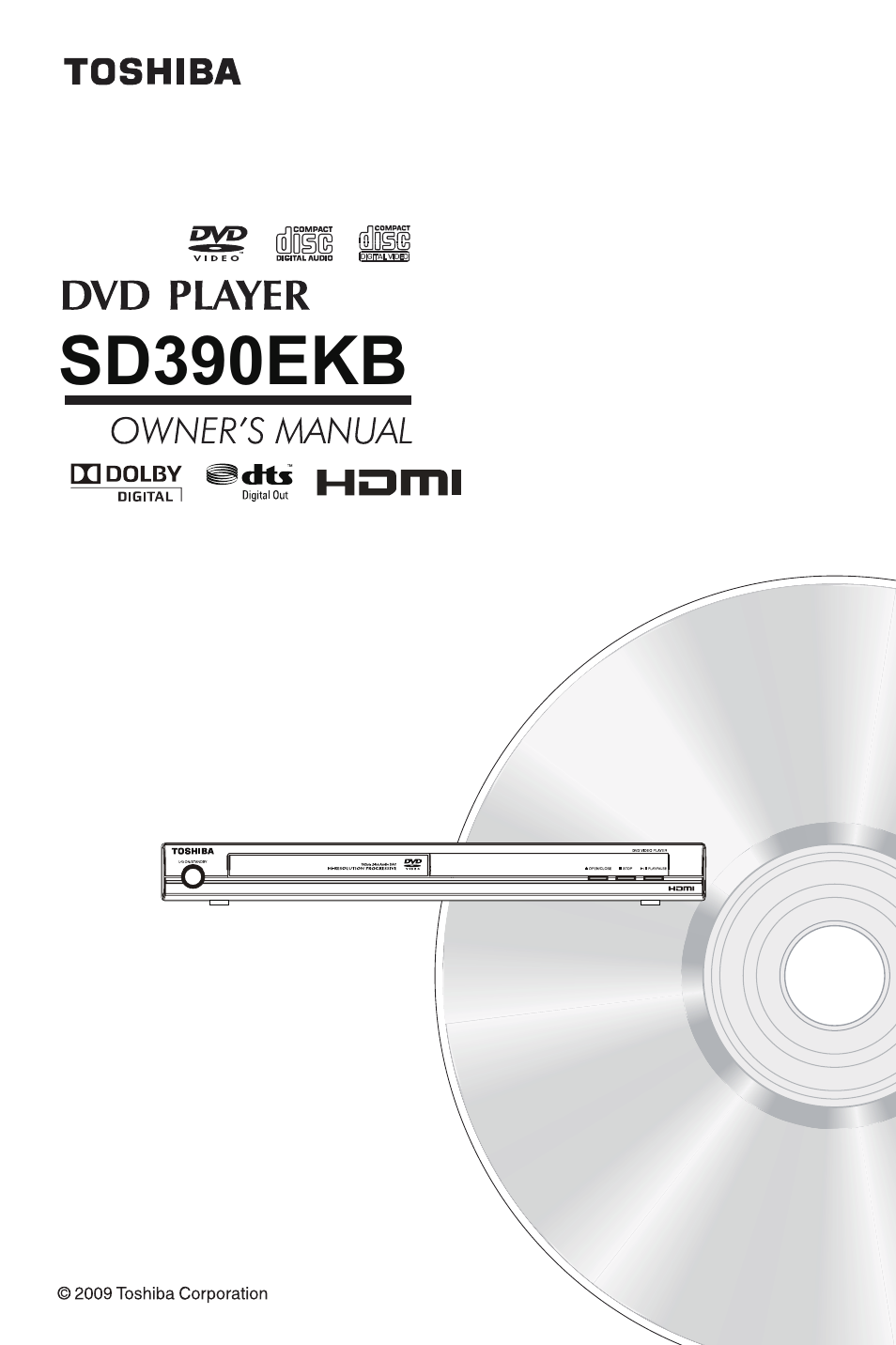 Toshiba SD390 User Manual | 26 pages