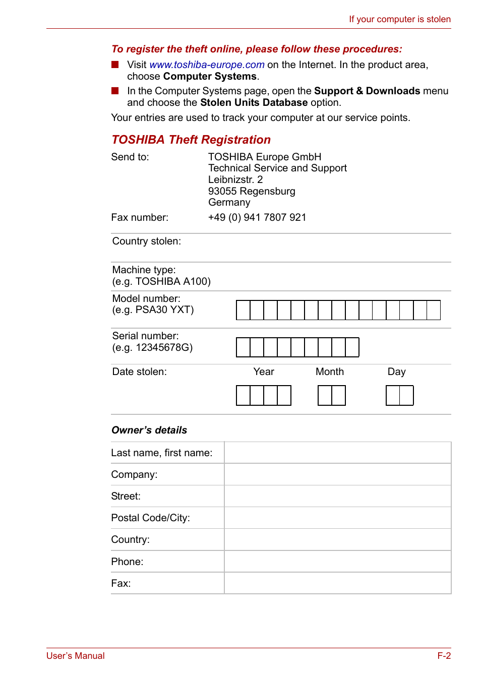 Toshiba Satellite A100 (PSAAR) User Manual | Page 153 / 171