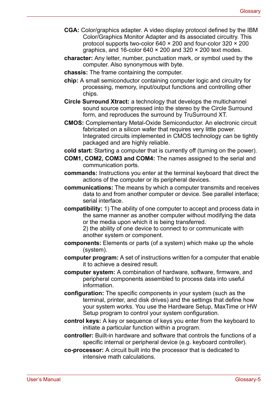 Toshiba Satellite A100 (PSAAR) User Manual | Page 158 / 171
