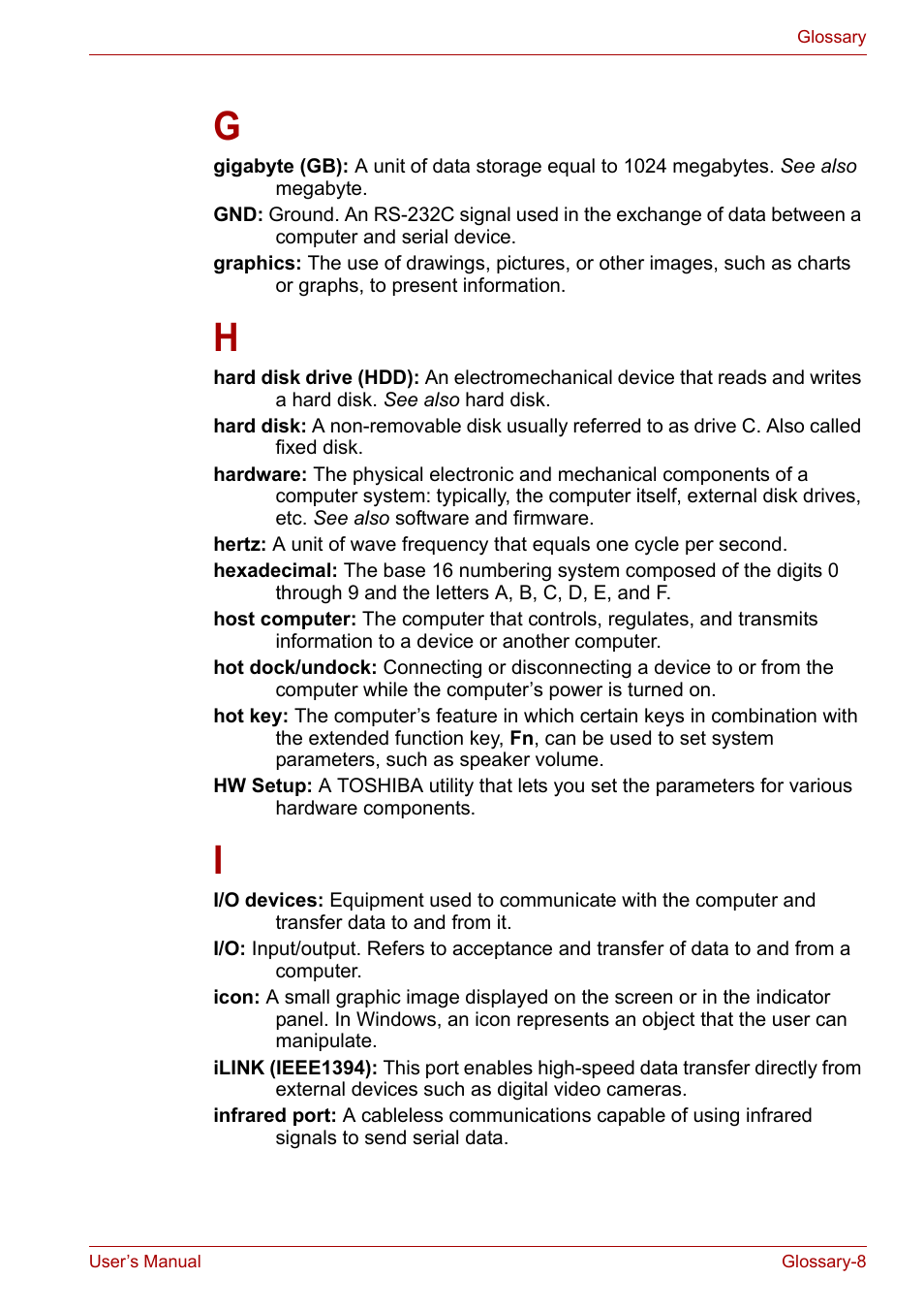 Toshiba Satellite A100 (PSAAR) User Manual | Page 161 / 171