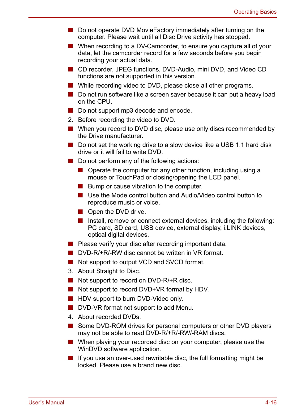 Toshiba Satellite A100 (PSAAR) User Manual | Page 68 / 171