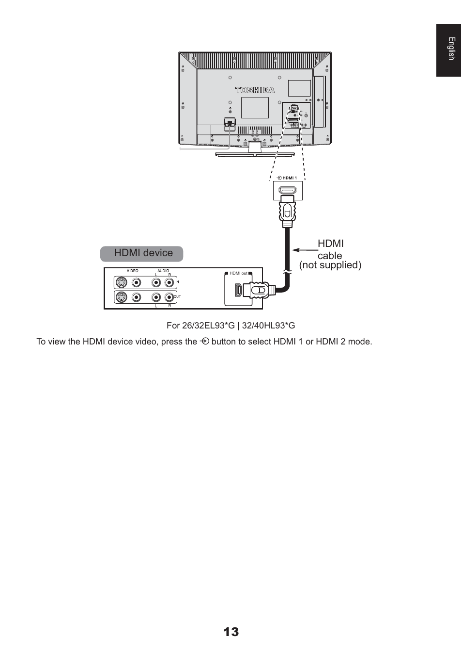 Toshiba AV933 User Manual | Page 13 / 68