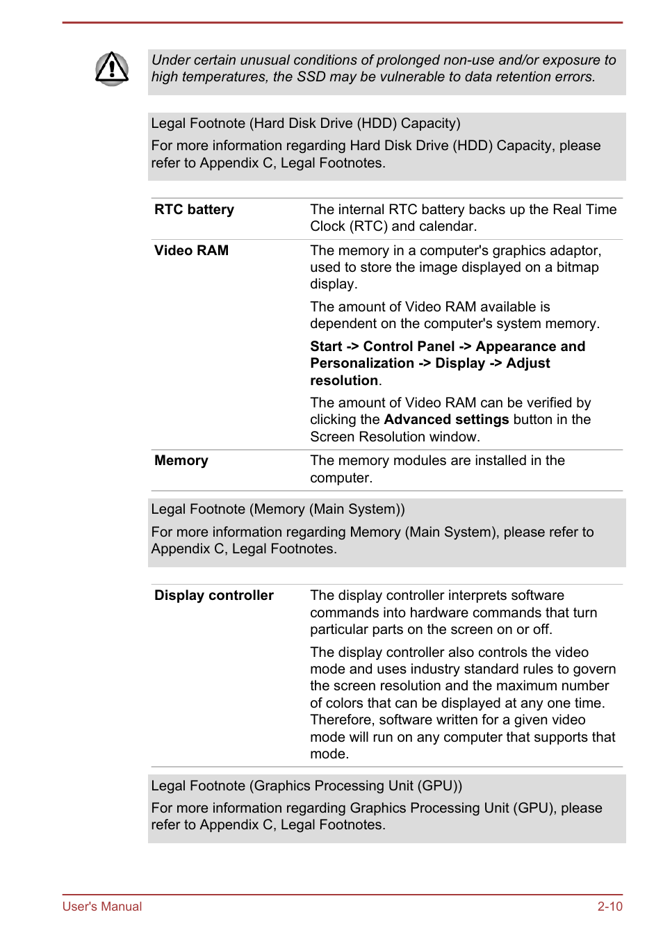 Toshiba Satellite U840W User Manual | Page 34 / 120