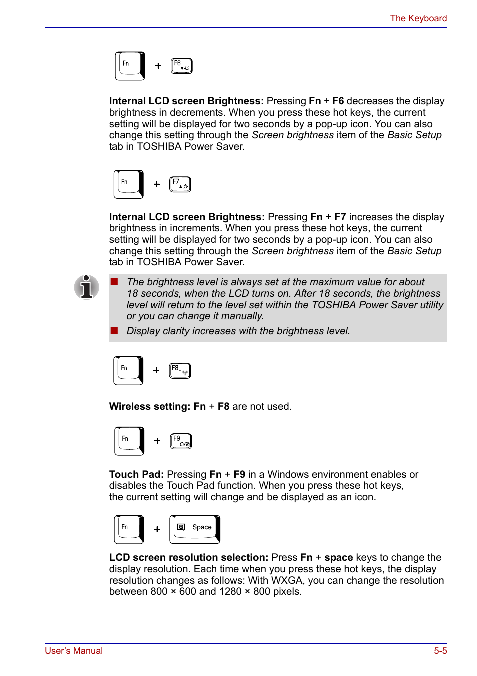 Toshiba Qosmio F20 (PQF22) User Manual | Page 107 / 282