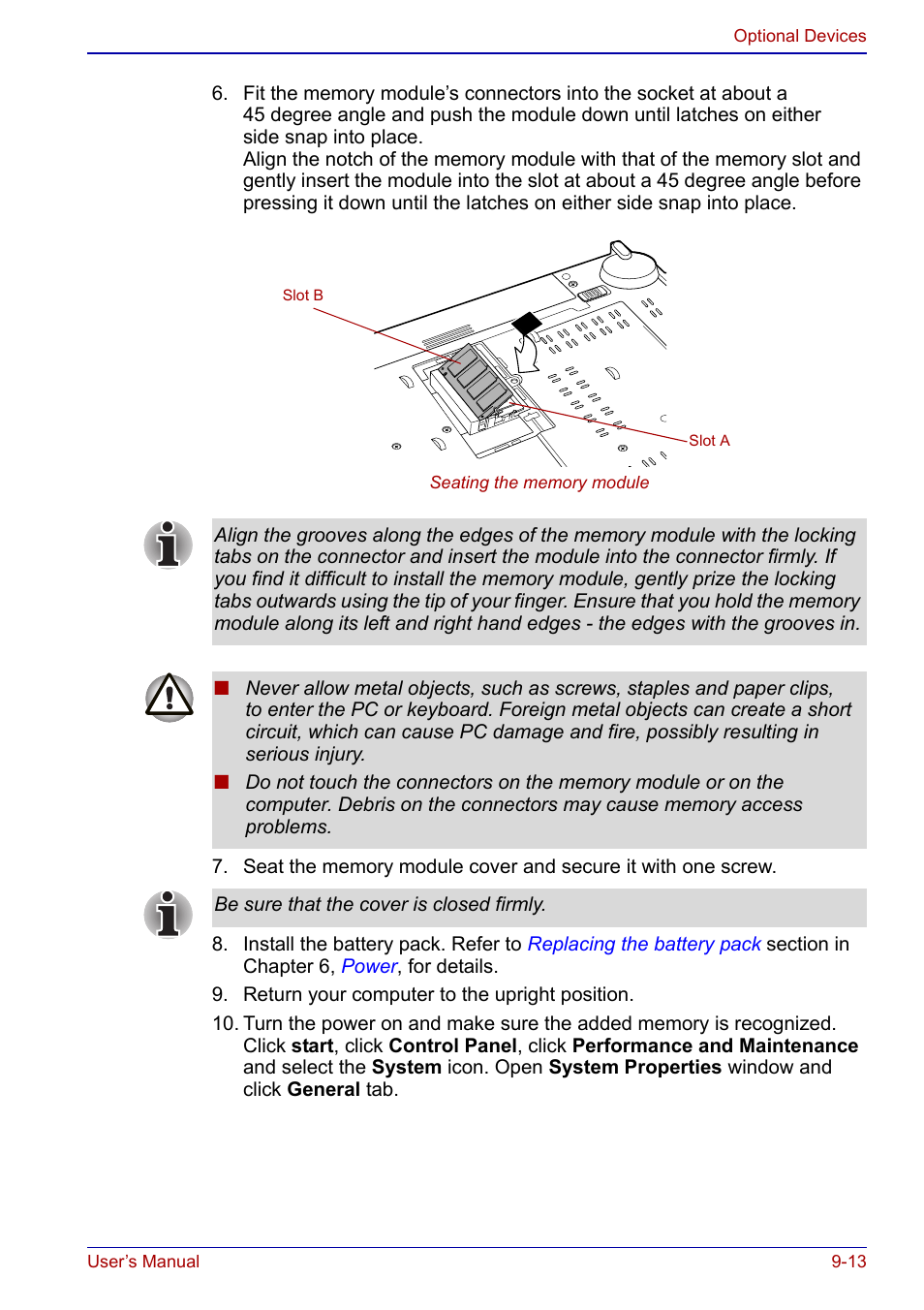 Toshiba Qosmio F20 (PQF22) User Manual | Page 205 / 282