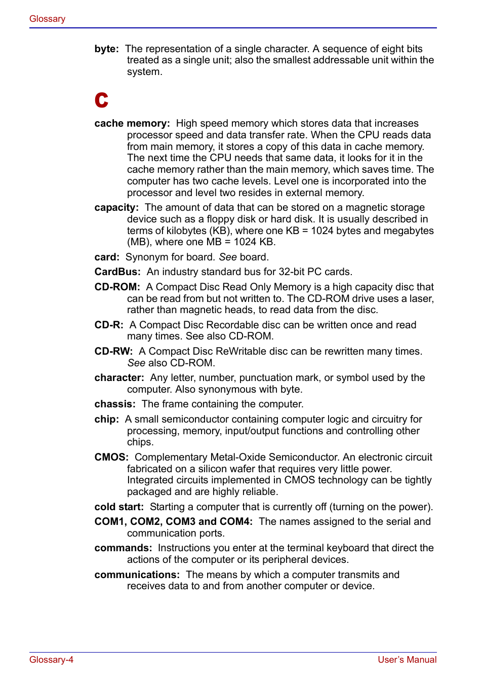 Toshiba Qosmio F20 (PQF22) User Manual | Page 266 / 282