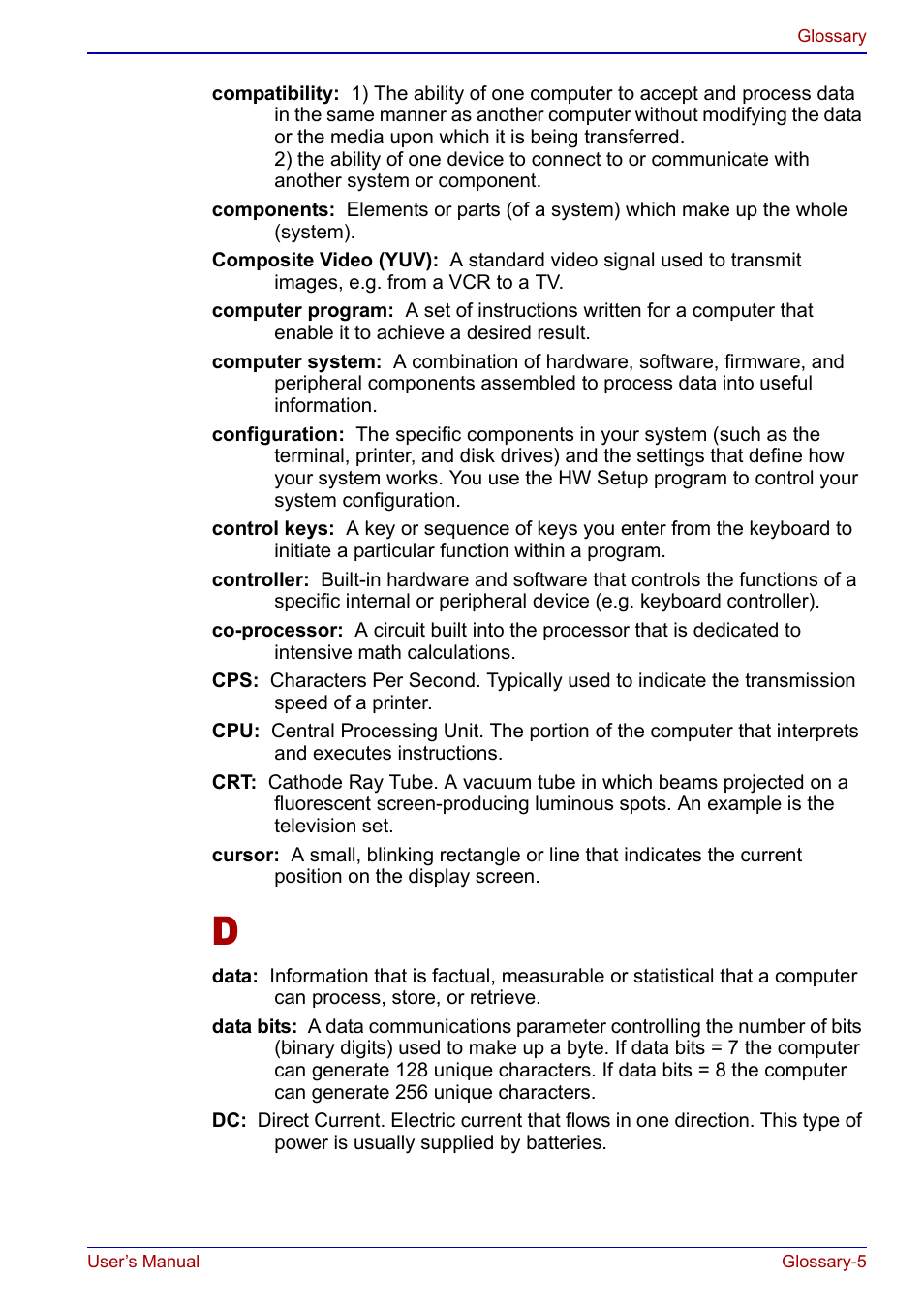 Toshiba Qosmio F20 (PQF22) User Manual | Page 267 / 282