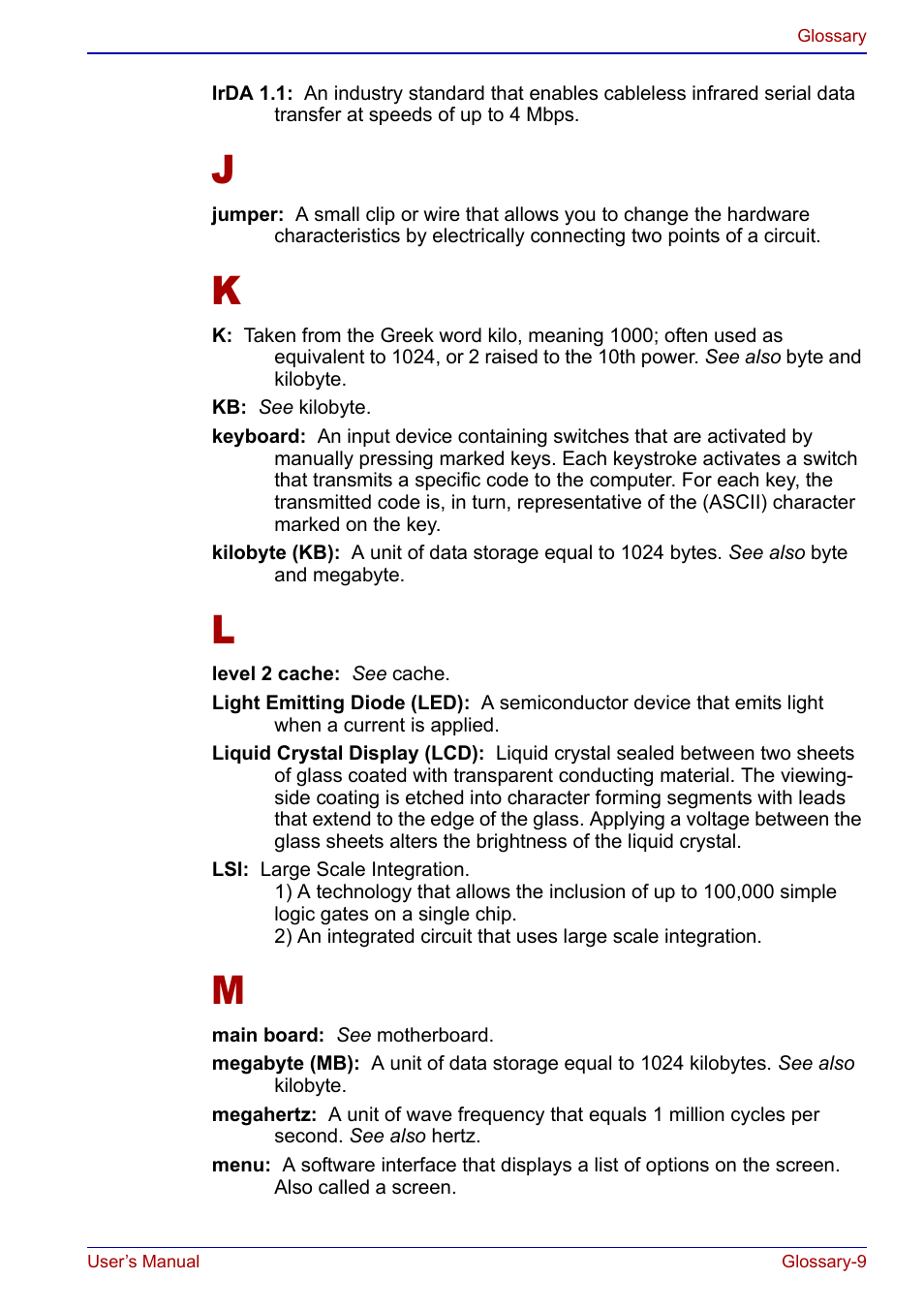 Toshiba Qosmio F20 (PQF22) User Manual | Page 271 / 282