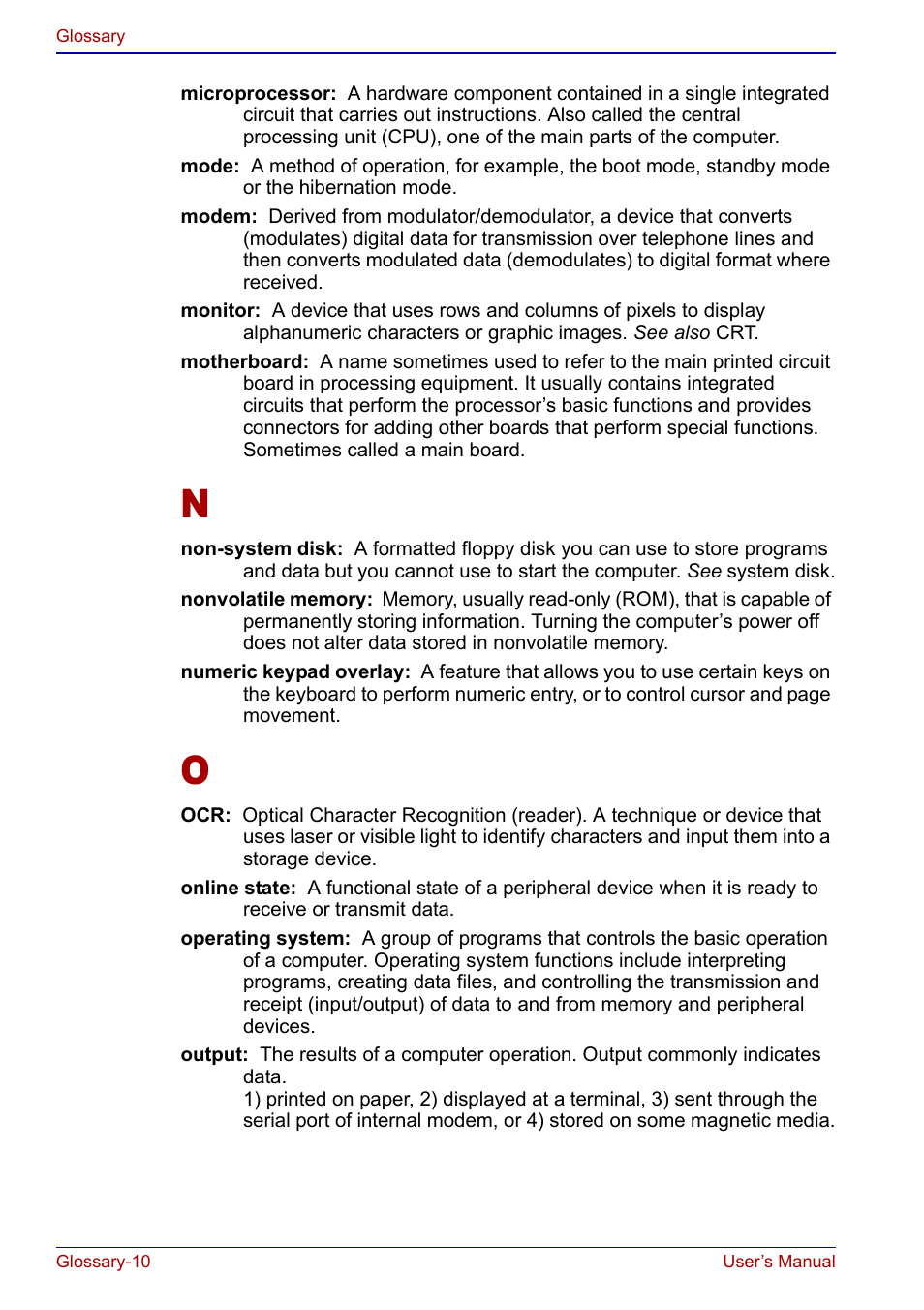 Toshiba Qosmio F20 (PQF22) User Manual | Page 272 / 282