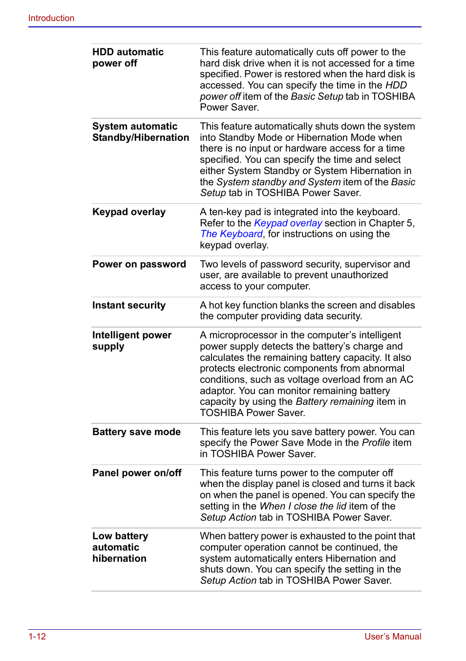 Toshiba Qosmio F20 (PQF22) User Manual | Page 38 / 282