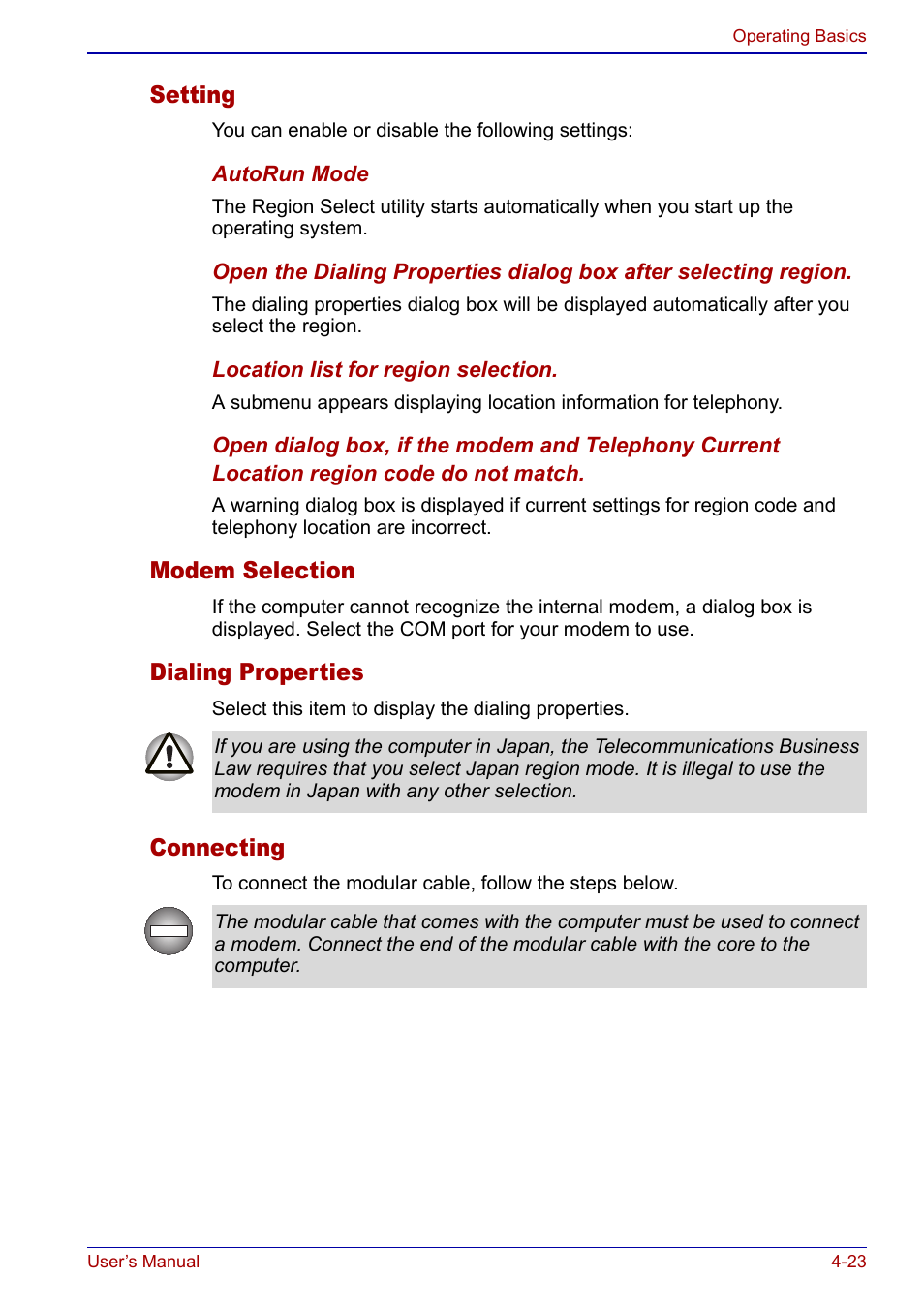 Toshiba Qosmio F20 (PQF22) User Manual | Page 95 / 282