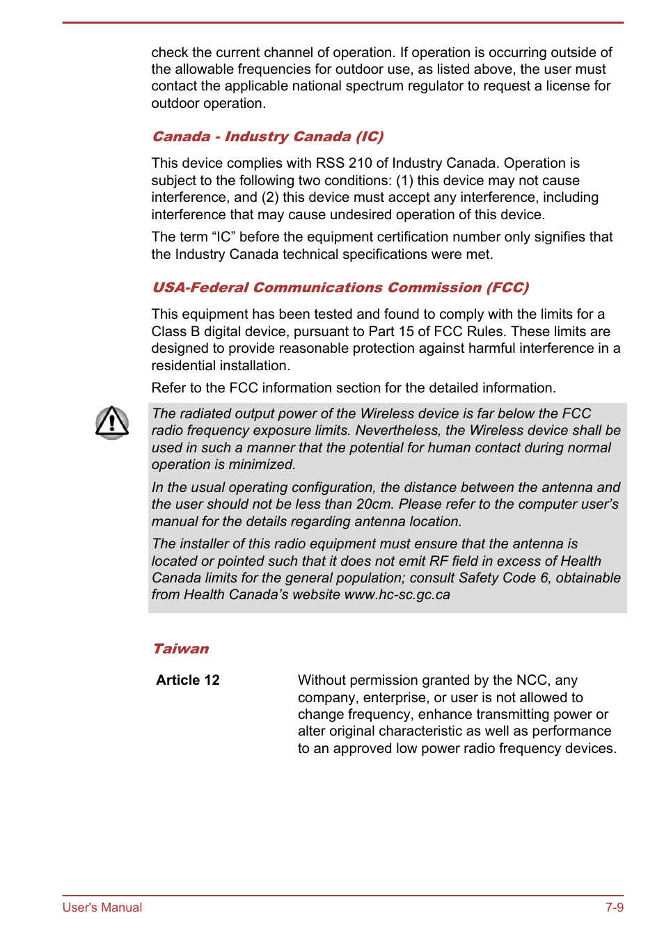 Toshiba PX30t-C User Manual | Page 133 / 142