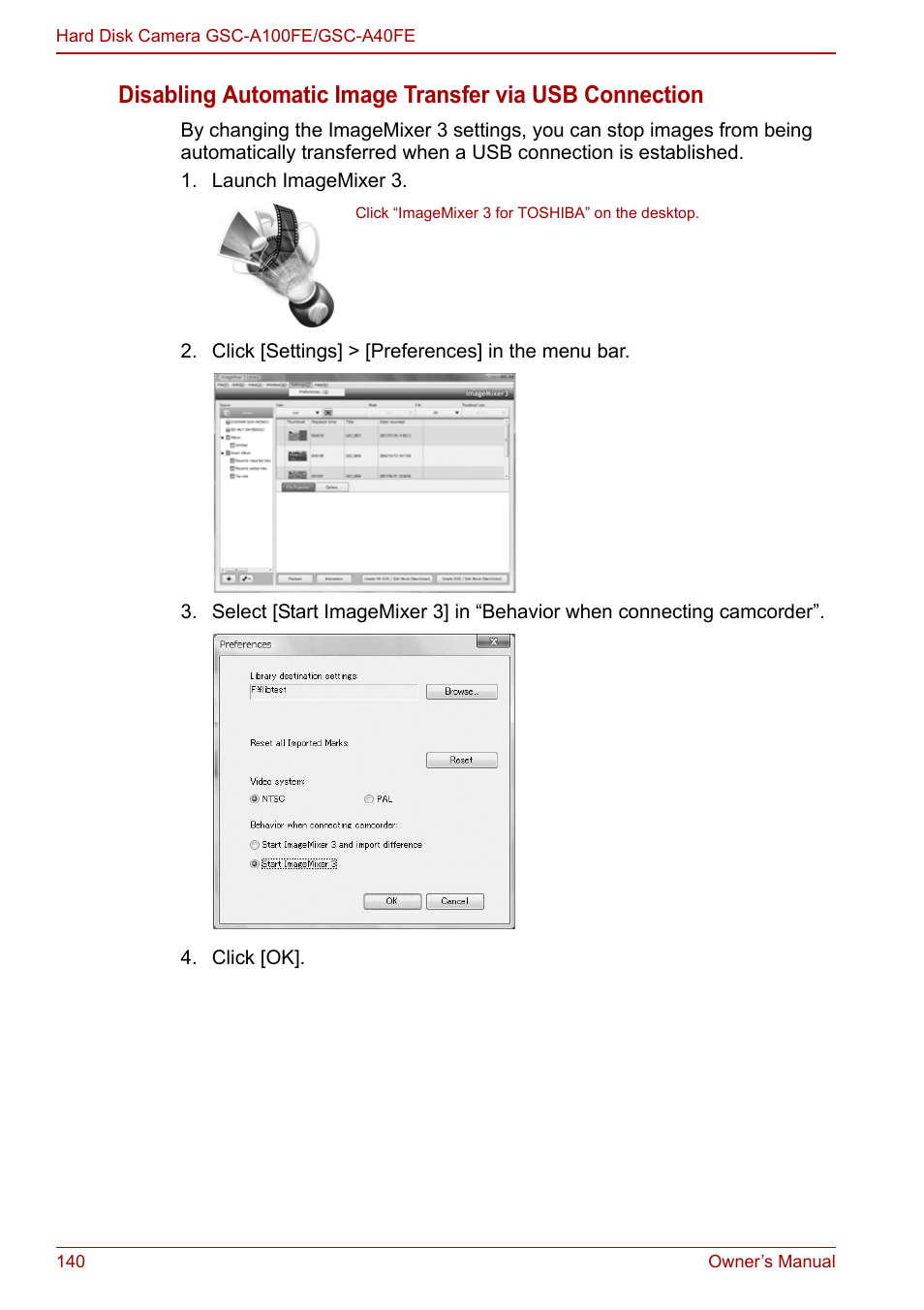 Toshiba Gigashot A Series User Manual | Page 162 / 184