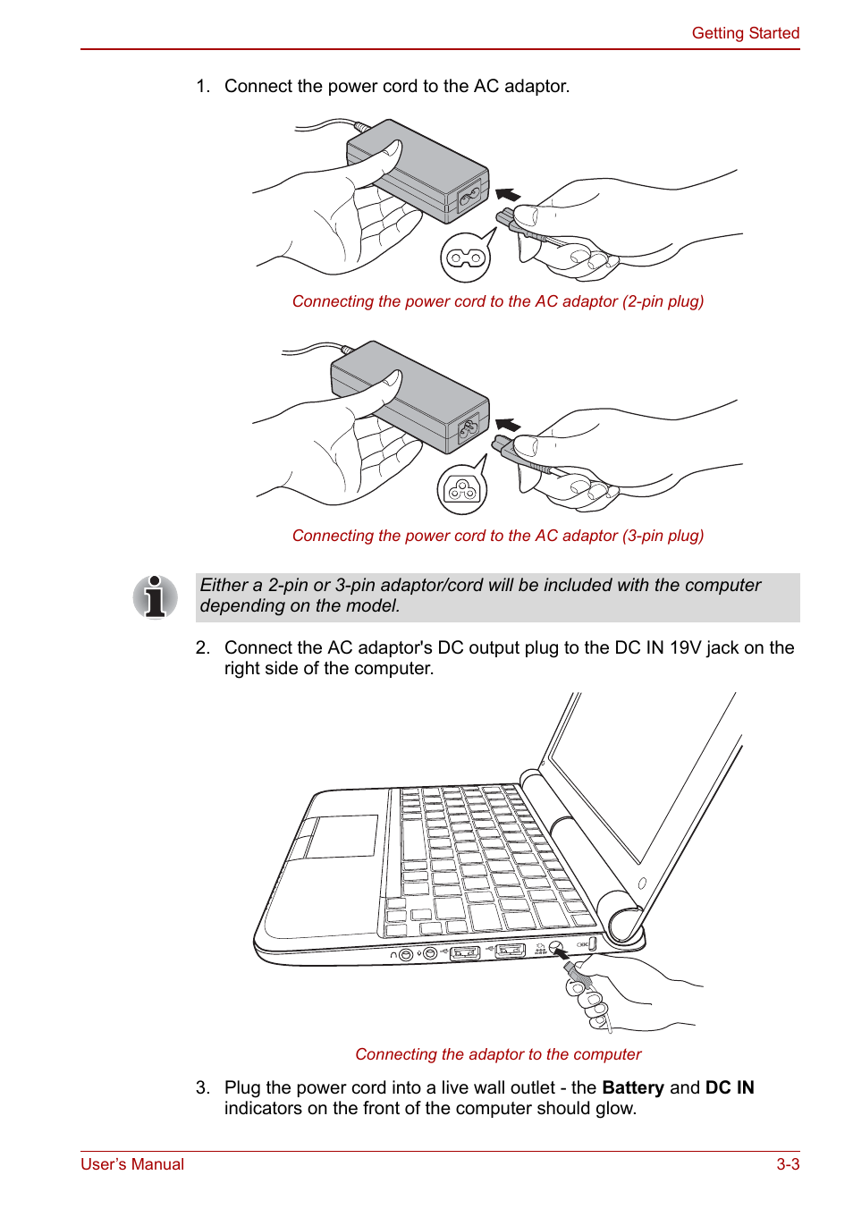 Toshiba NB300 User Manual | Page 39 / 149