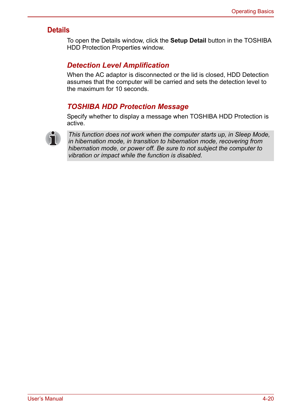 Details | Toshiba NB300 User Manual | Page 70 / 149