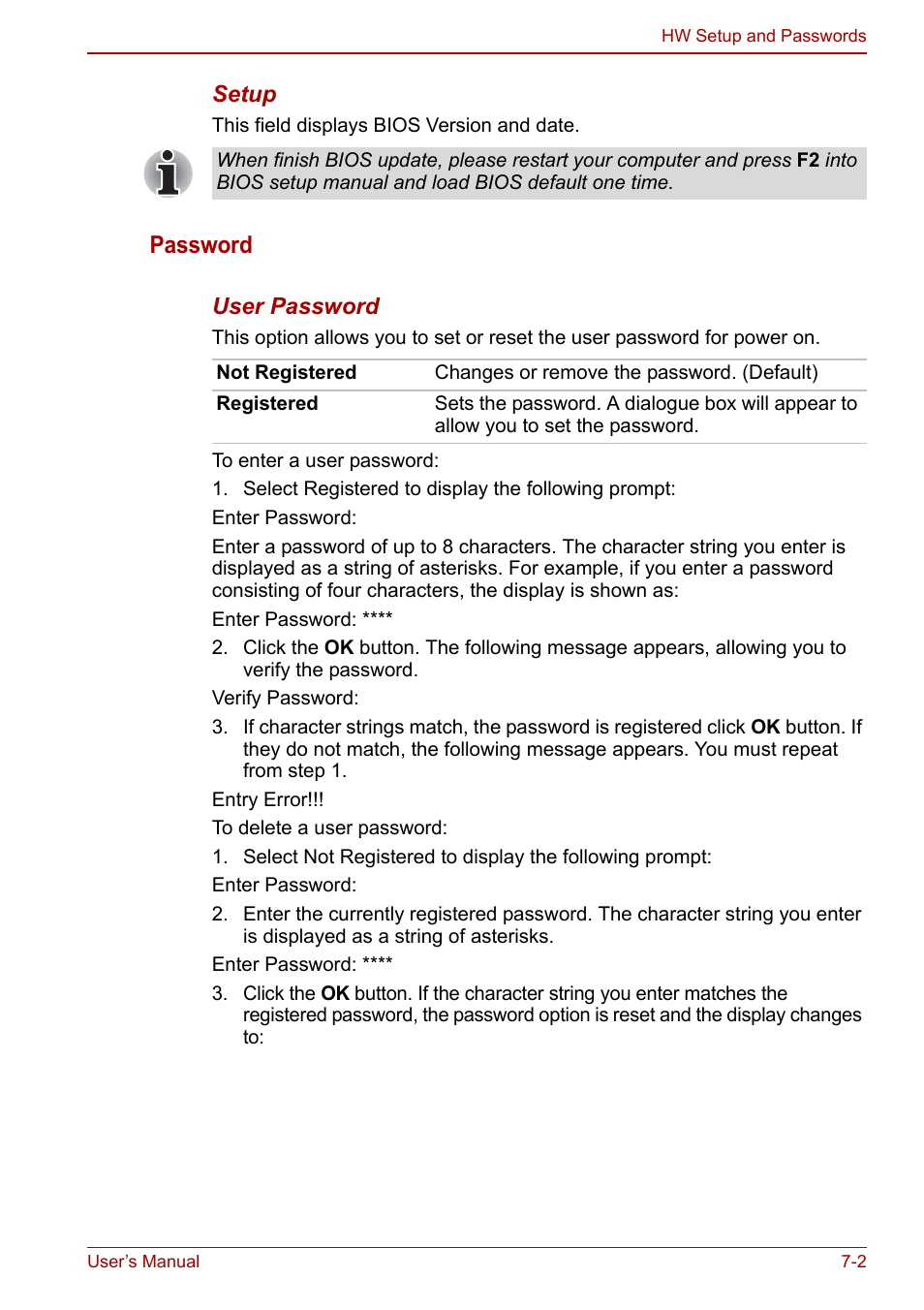 Password | Toshiba NB300 User Manual | Page 93 / 149