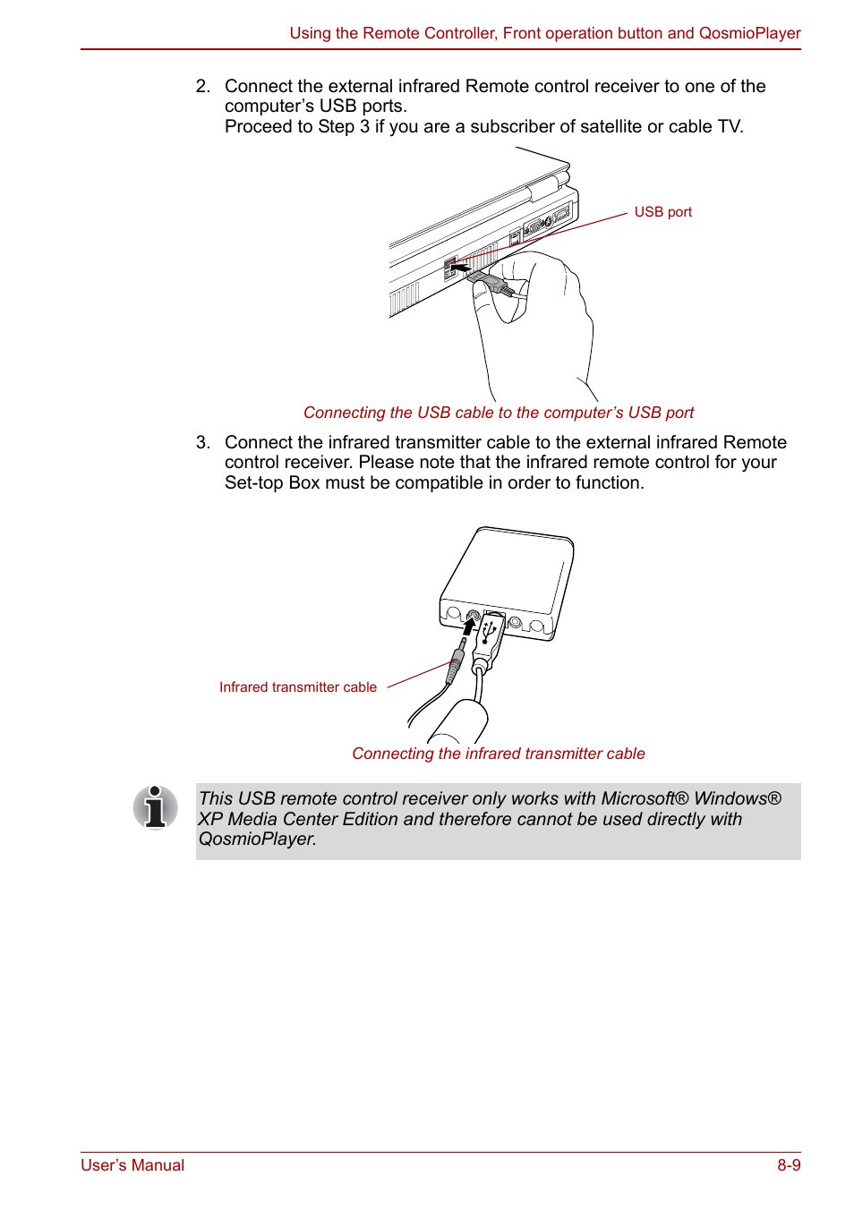 Toshiba Qosmio F30 (PQF32) User Manual | Page 149 / 276