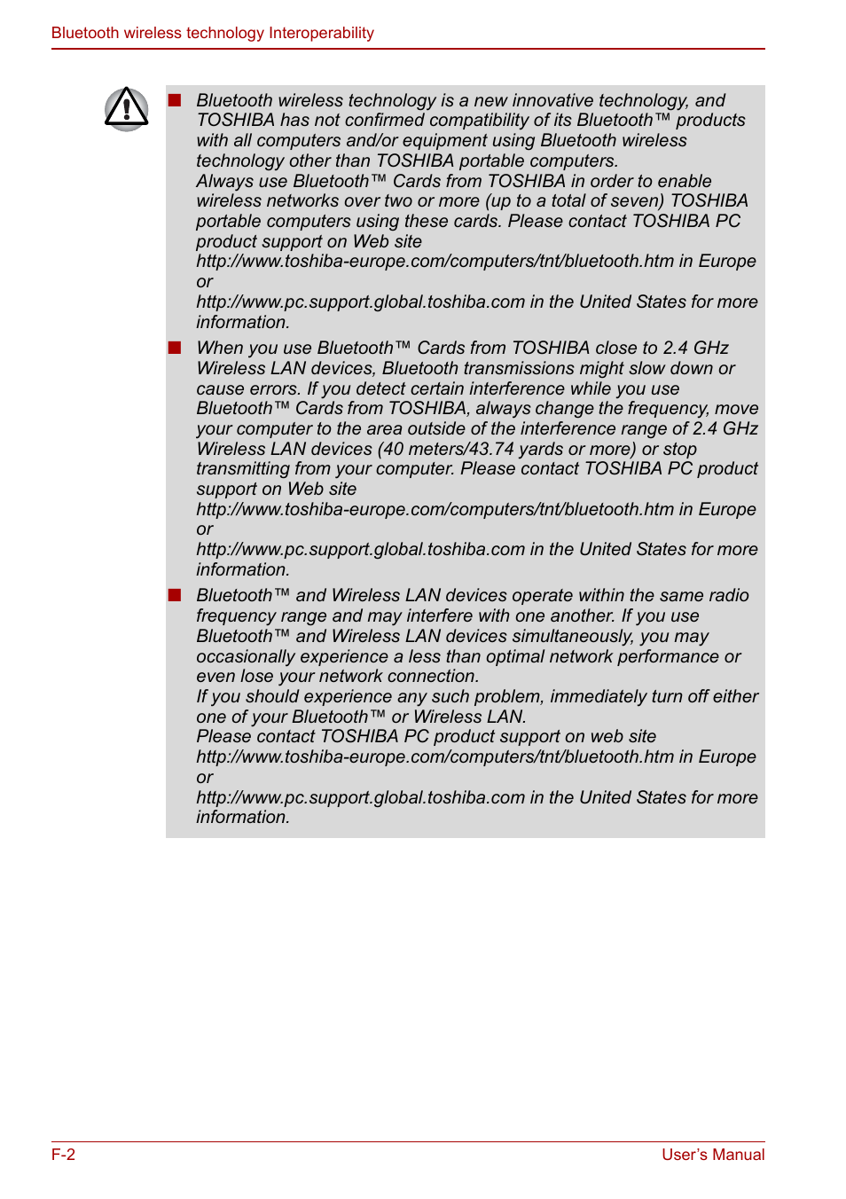 Toshiba Qosmio F30 (PQF32) User Manual | Page 248 / 276