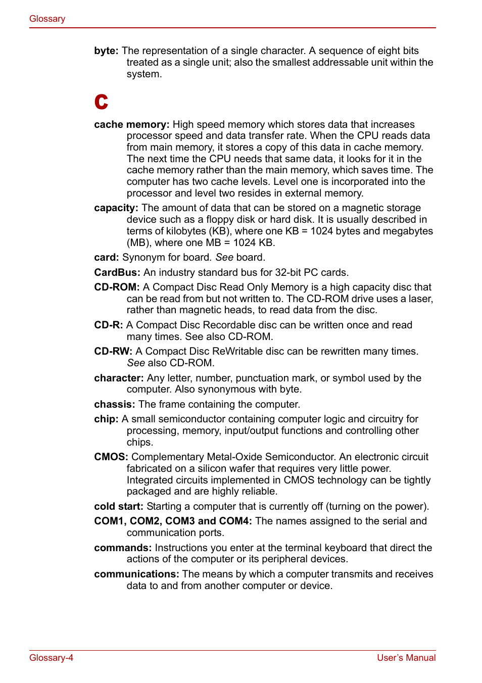 Toshiba Qosmio F30 (PQF32) User Manual | Page 260 / 276