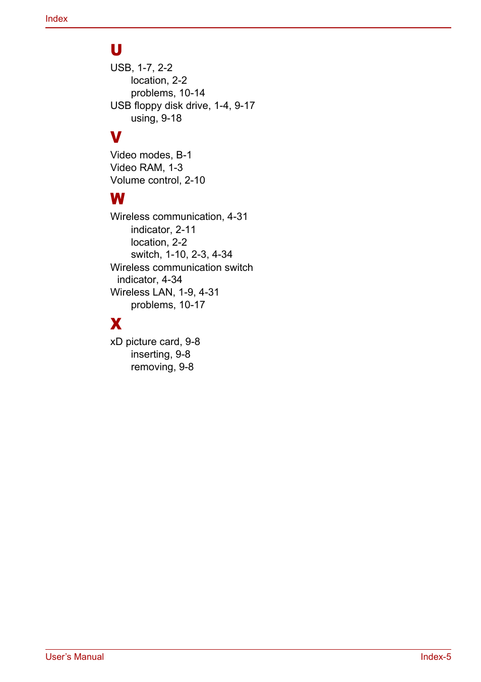 Toshiba Qosmio F30 (PQF32) User Manual | Page 275 / 276